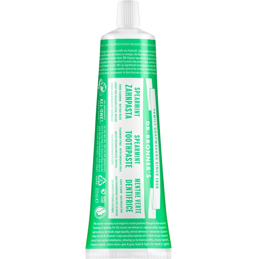 Dr. Bronner's Pielęgnacja zębów Miętowa pasta do zębów