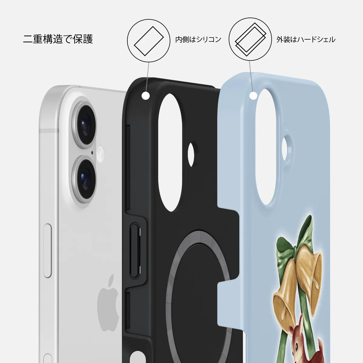 Baby Rudolph - iPhone 16 ケース