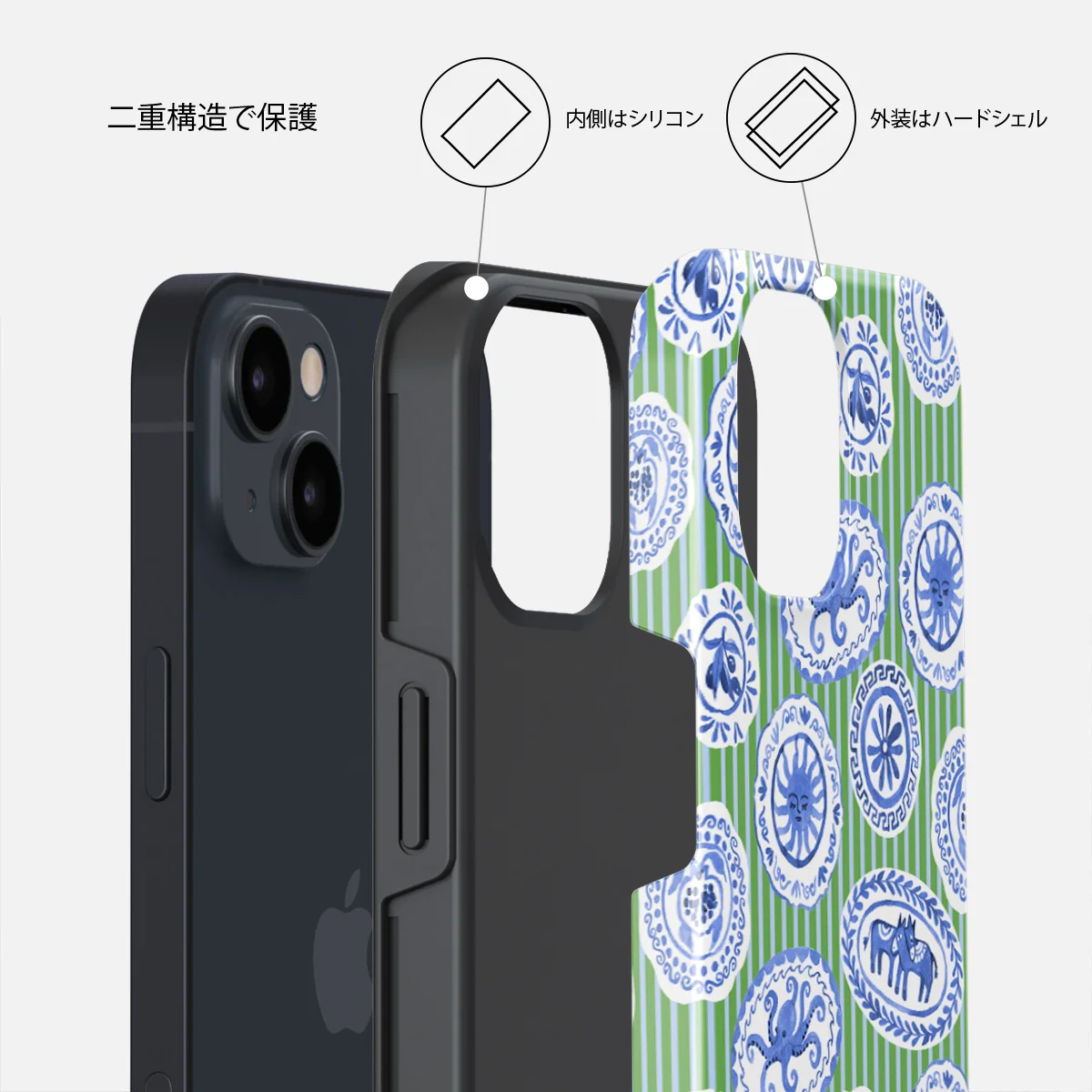 Taverna - iPhone 15 Plus ケース