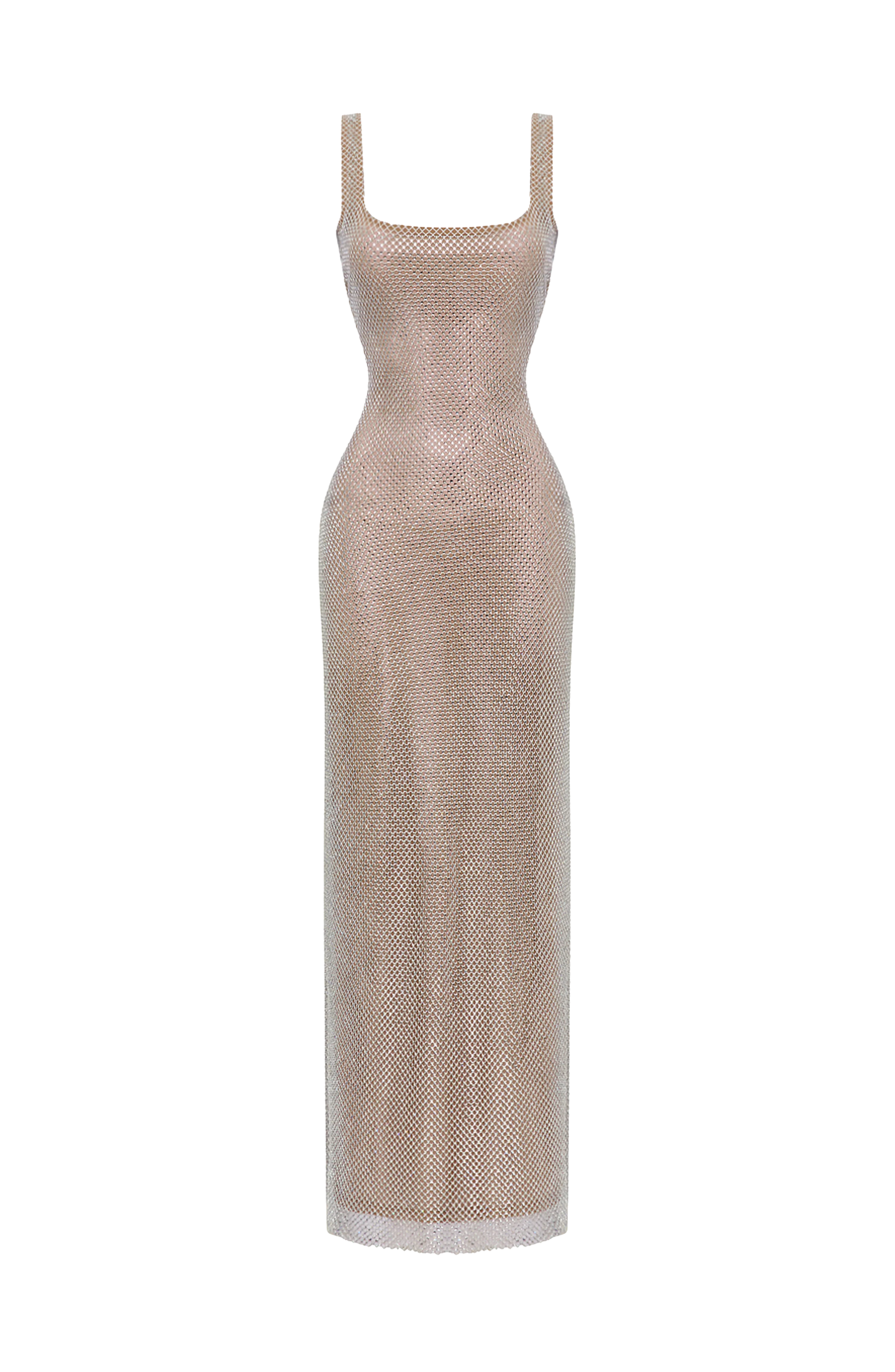 Petra Maxi Dress - Silver