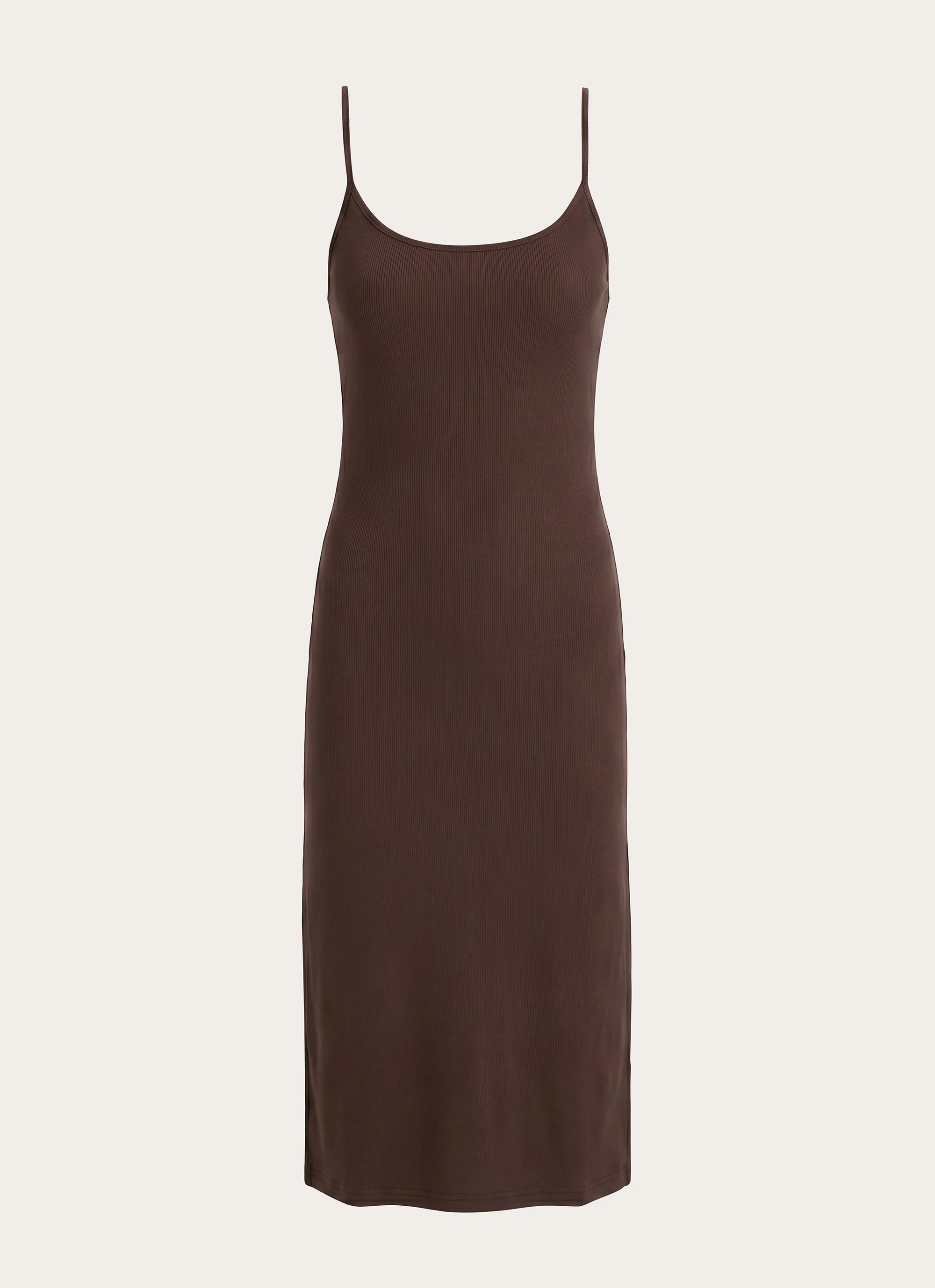 Between Tasks Midi Dress - Chocolate Fudge