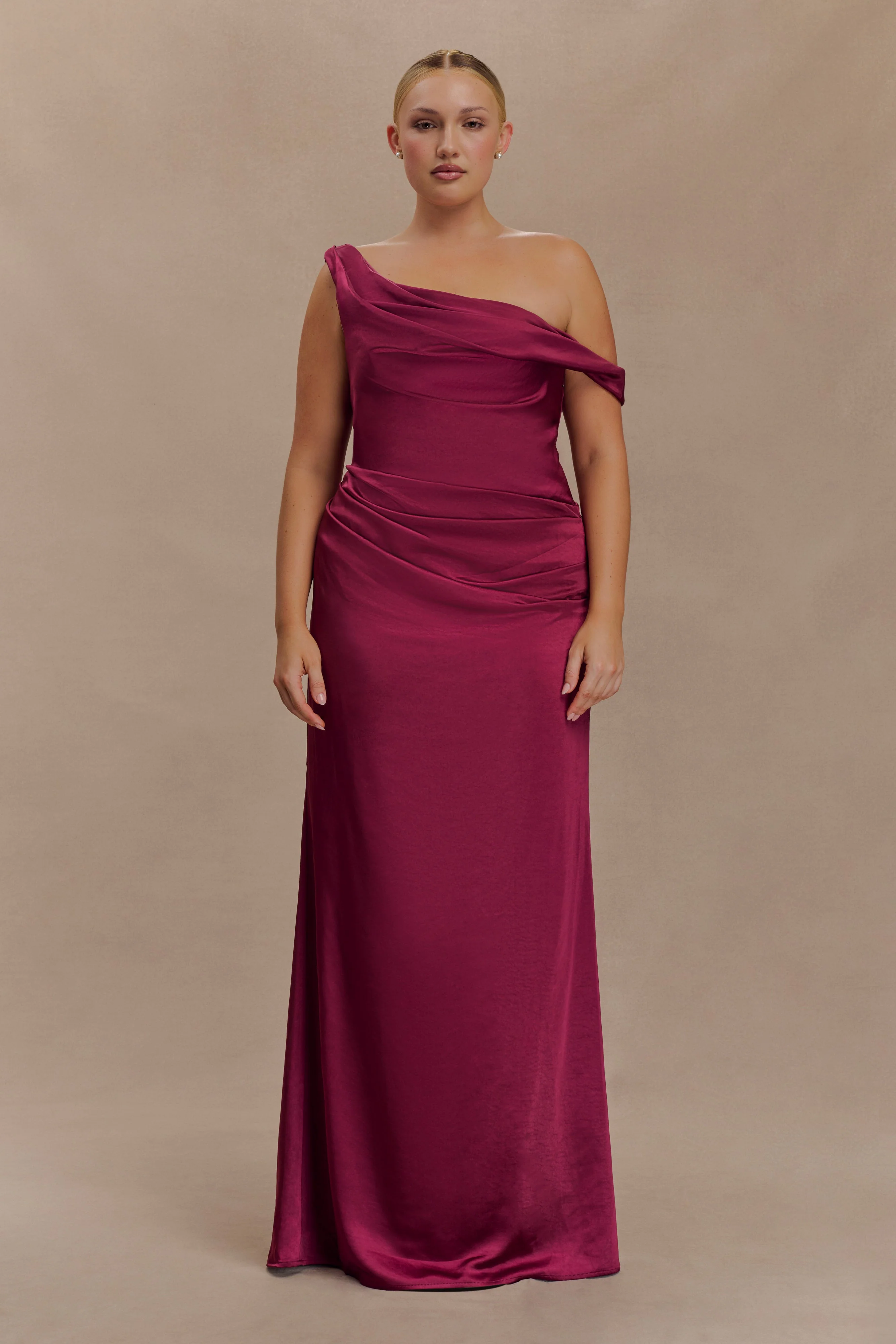 Dalia-Off-Shoulder-Satin-Maxi-Dress-Mahogany