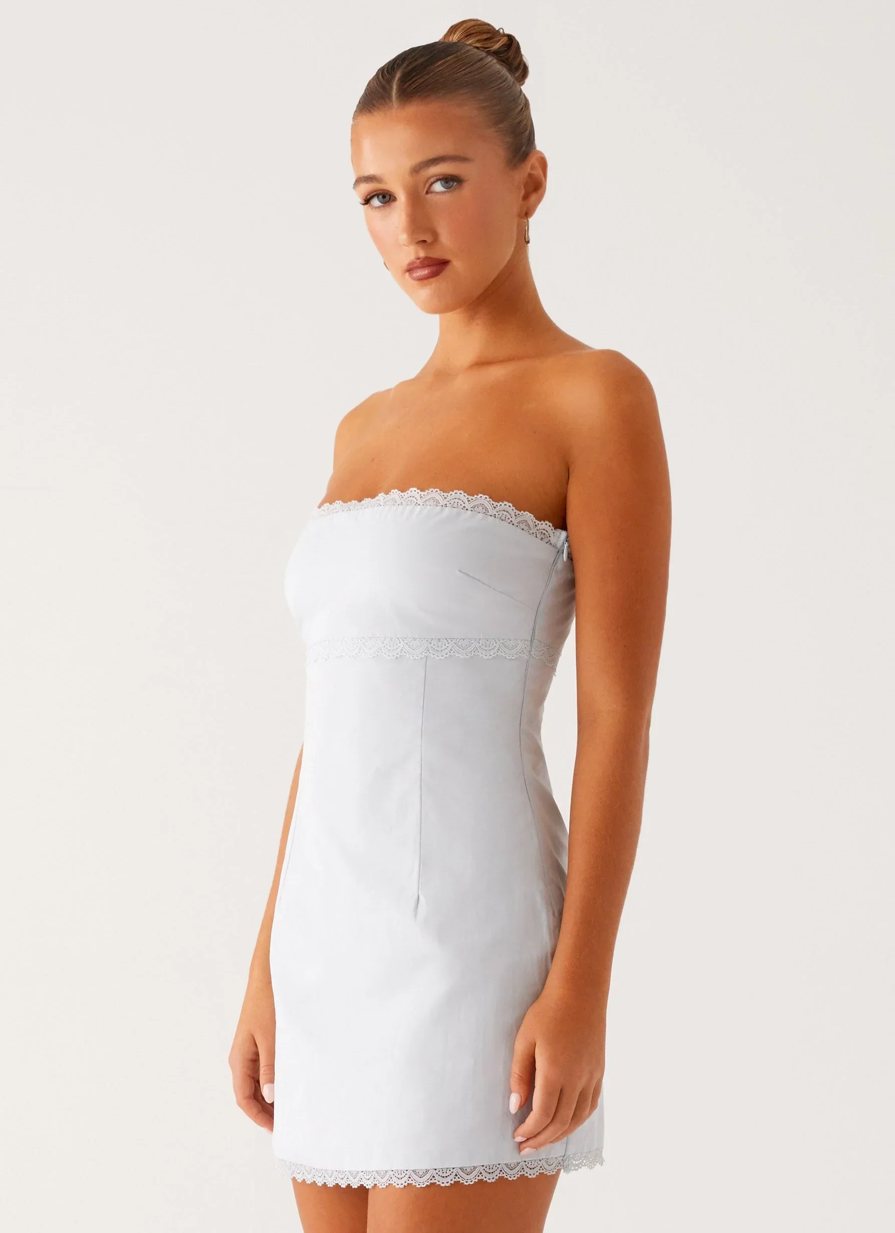Cala Mini Dress - Blue - luluinthesky