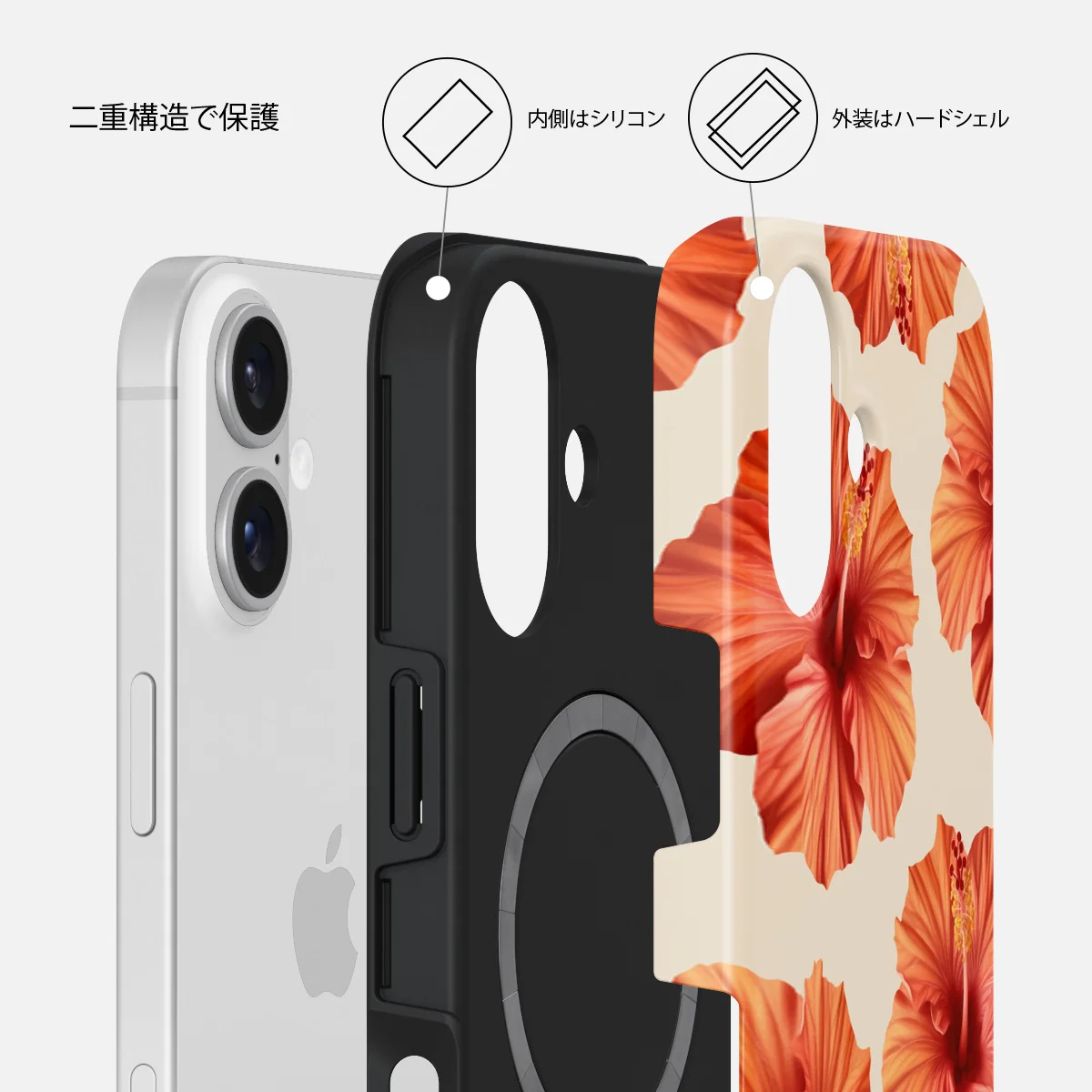 Bonita - iPhone 16 Plus ケース