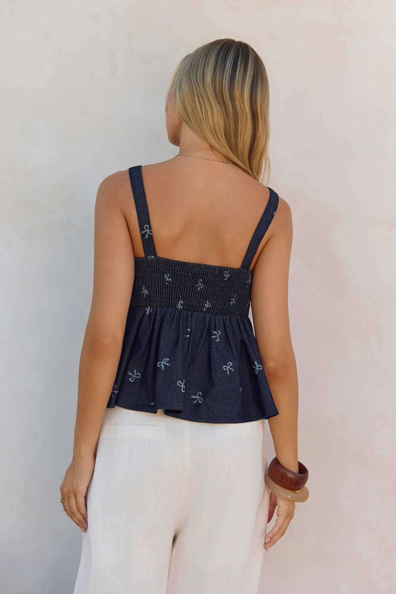 Dainty Darling Top Blue