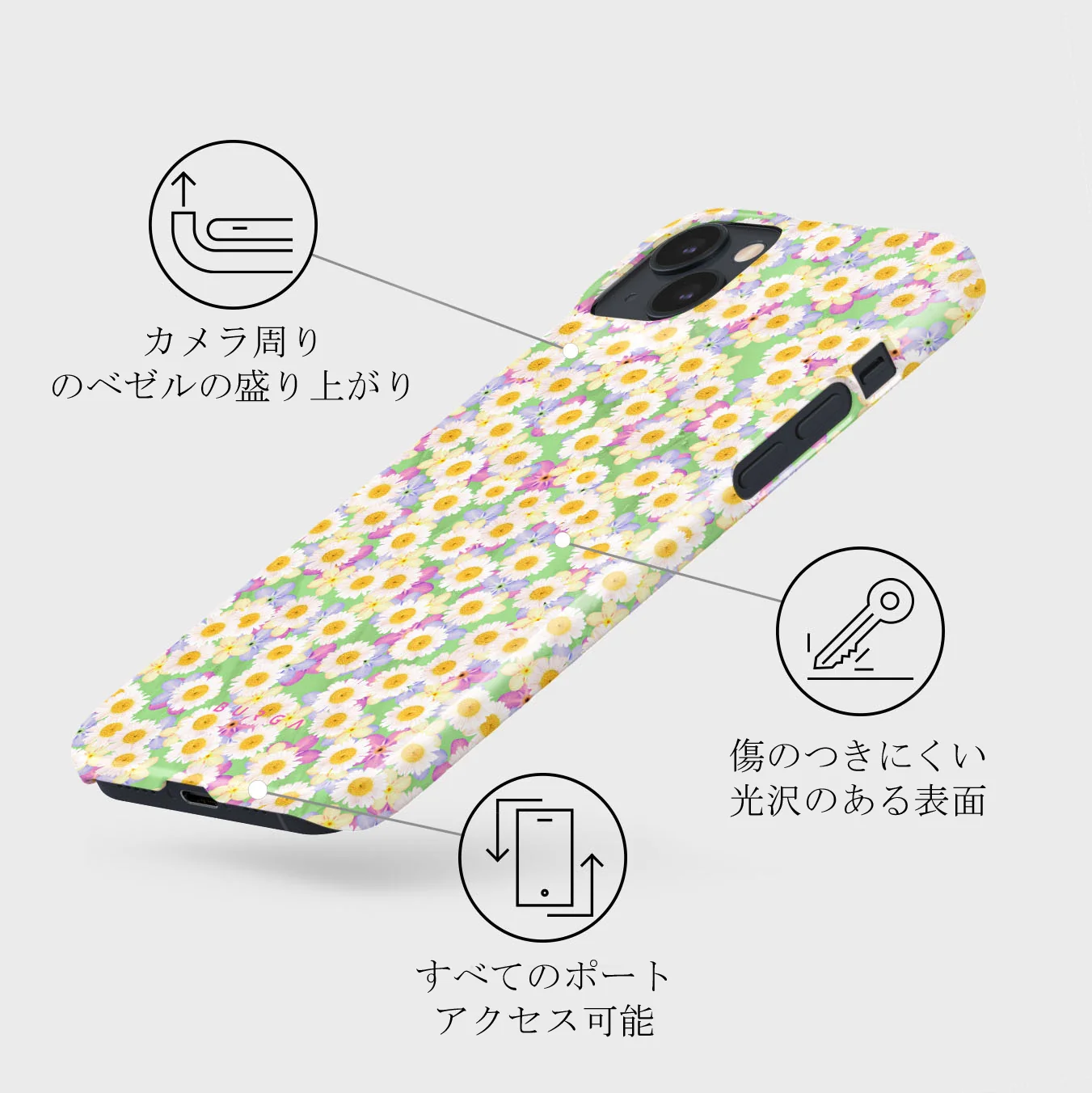 Be Kind - Aesthetic iPhone 13 Mini ケース