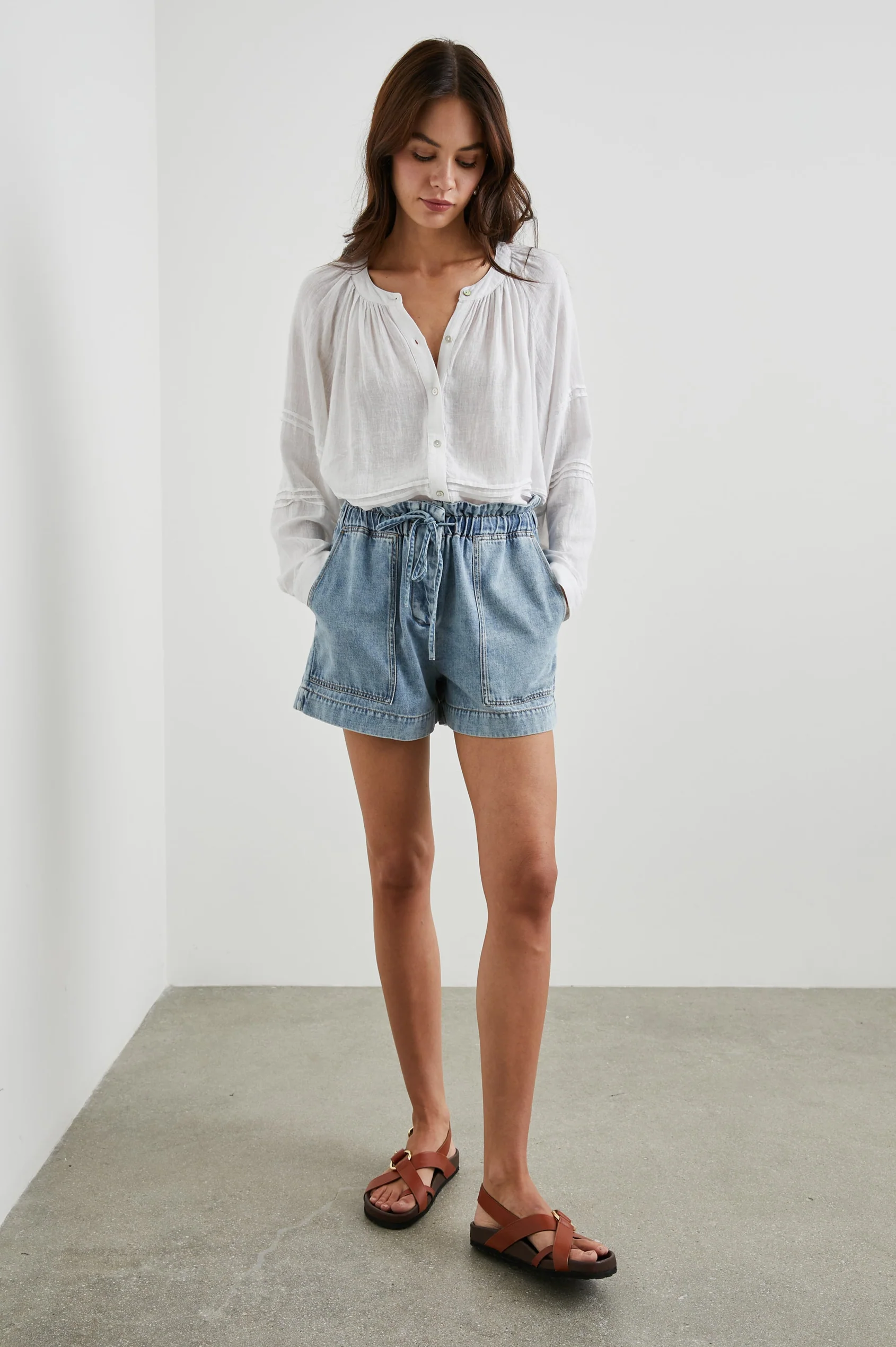 Frances Top White