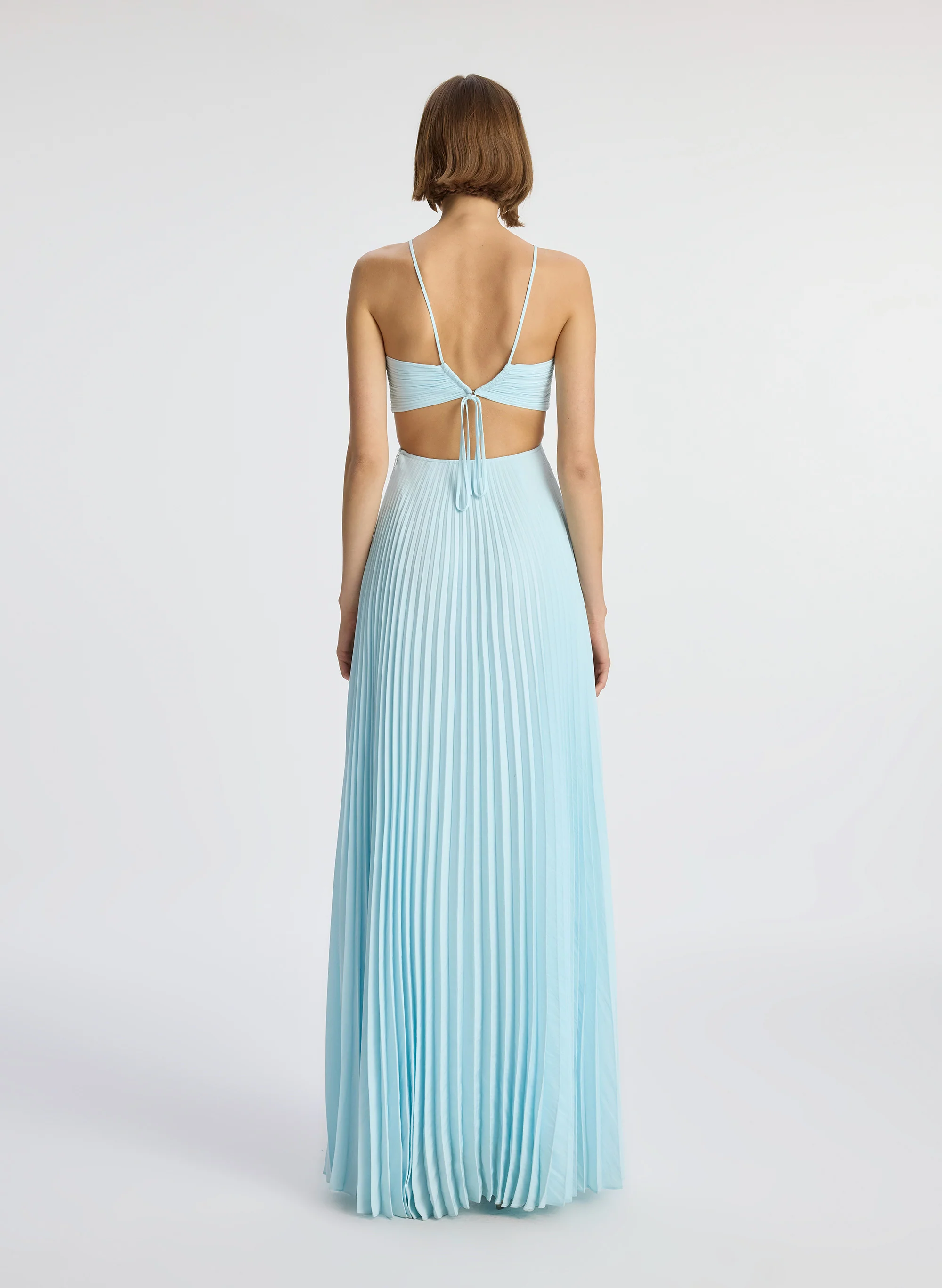 Moira Matte Pleated Dress - luluinthesky