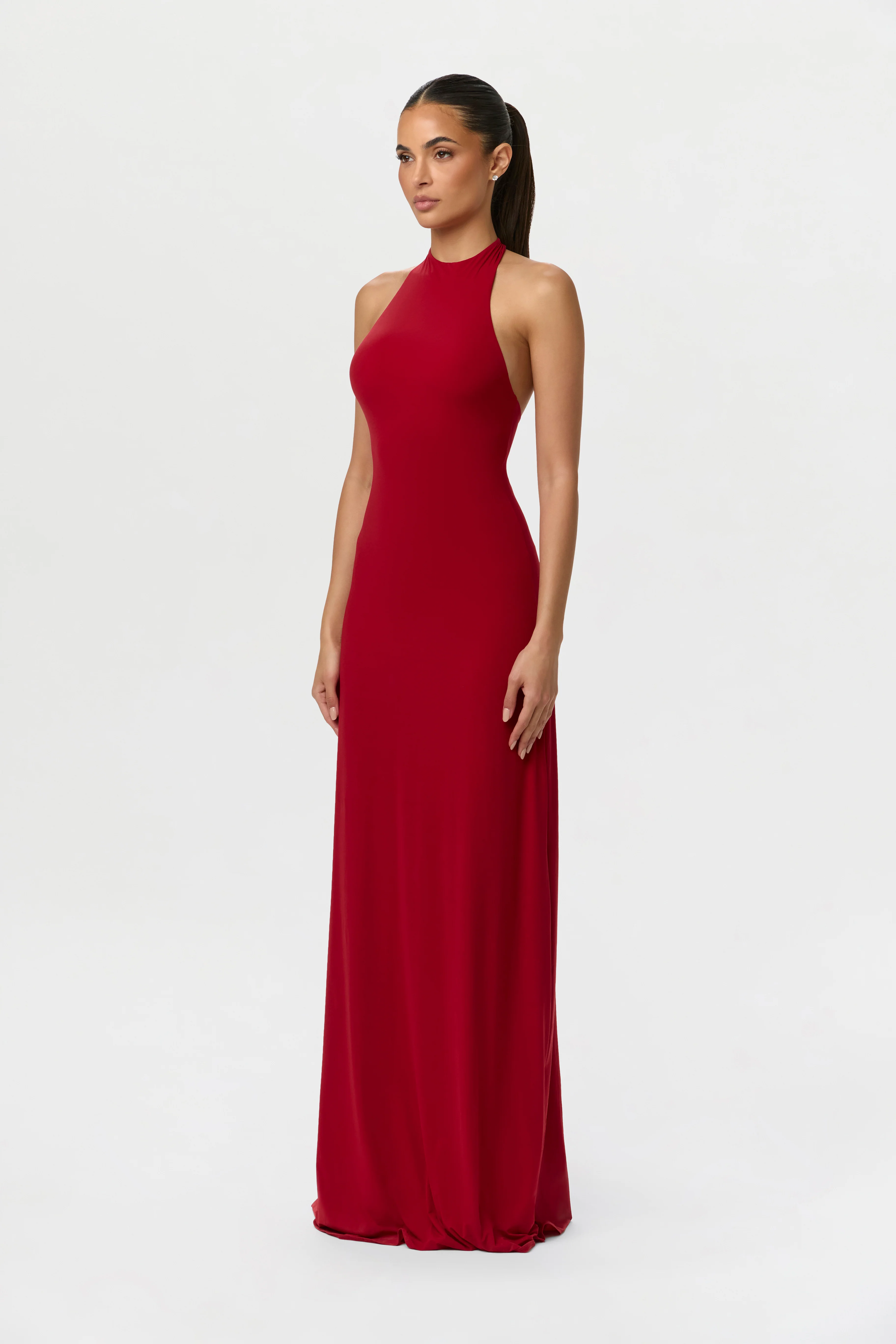 Naked Halter Maxi Dress