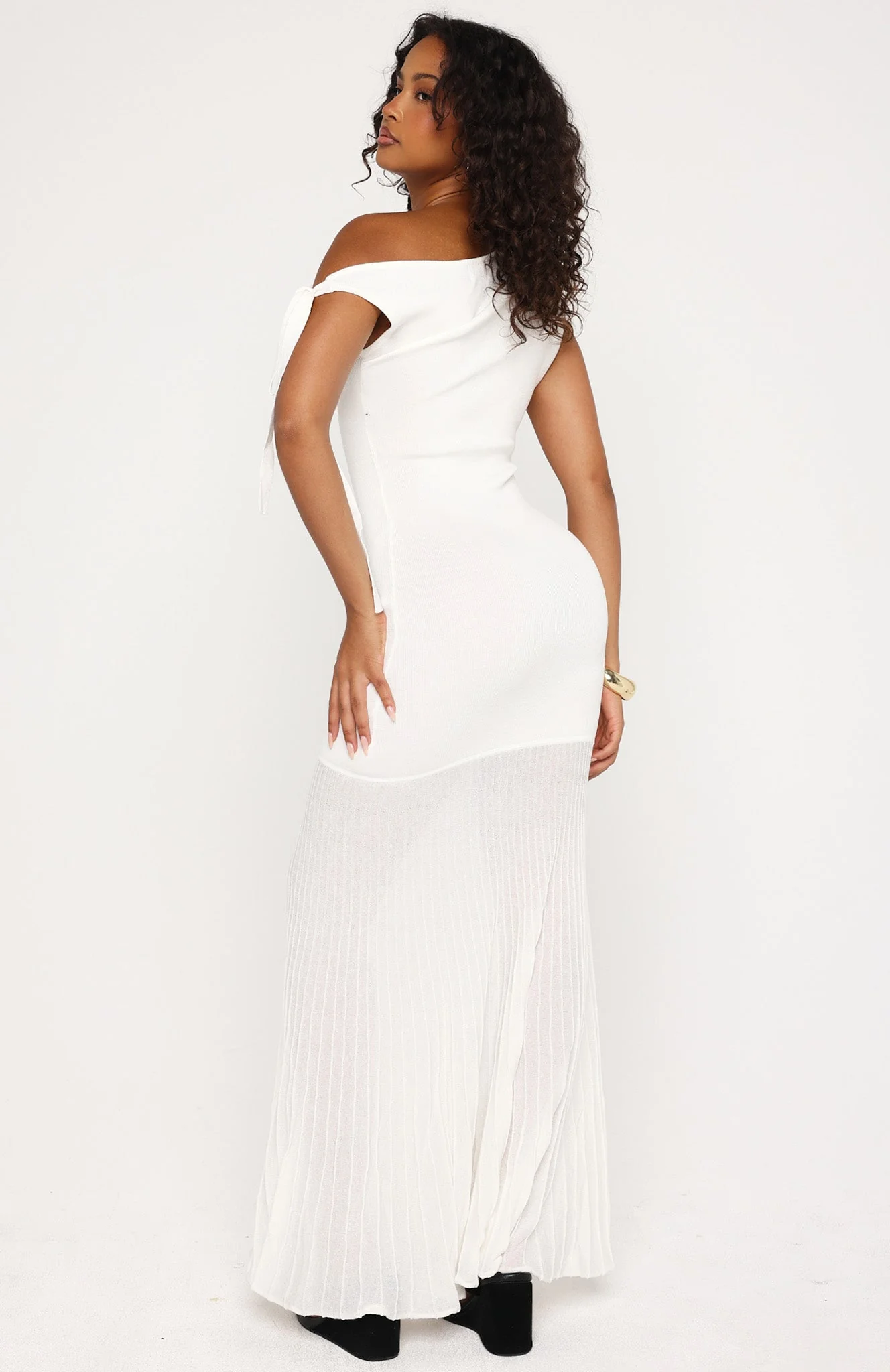 Accidentally In Love Maxi Dress Off White