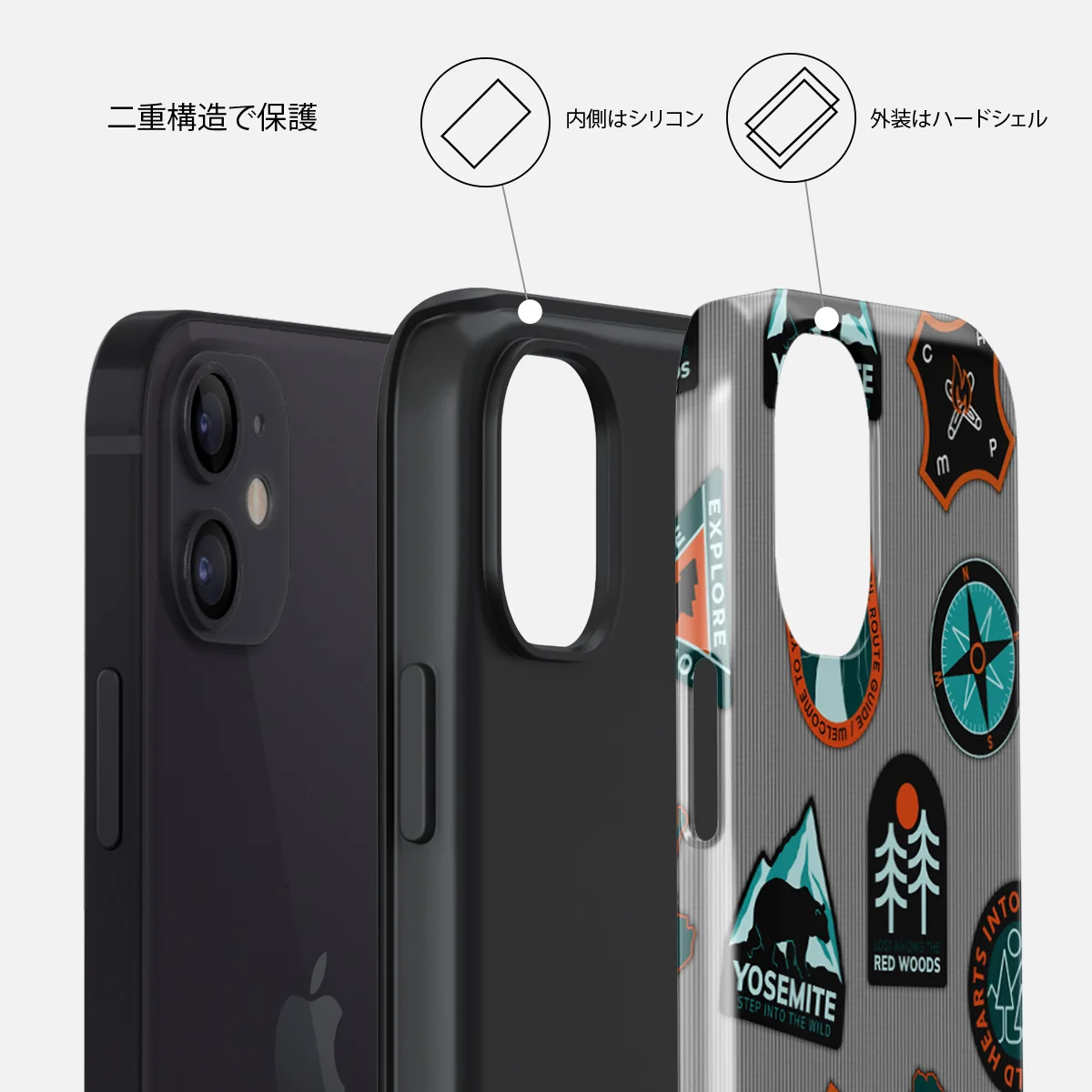 Basecamp - iPhone 12 ケース