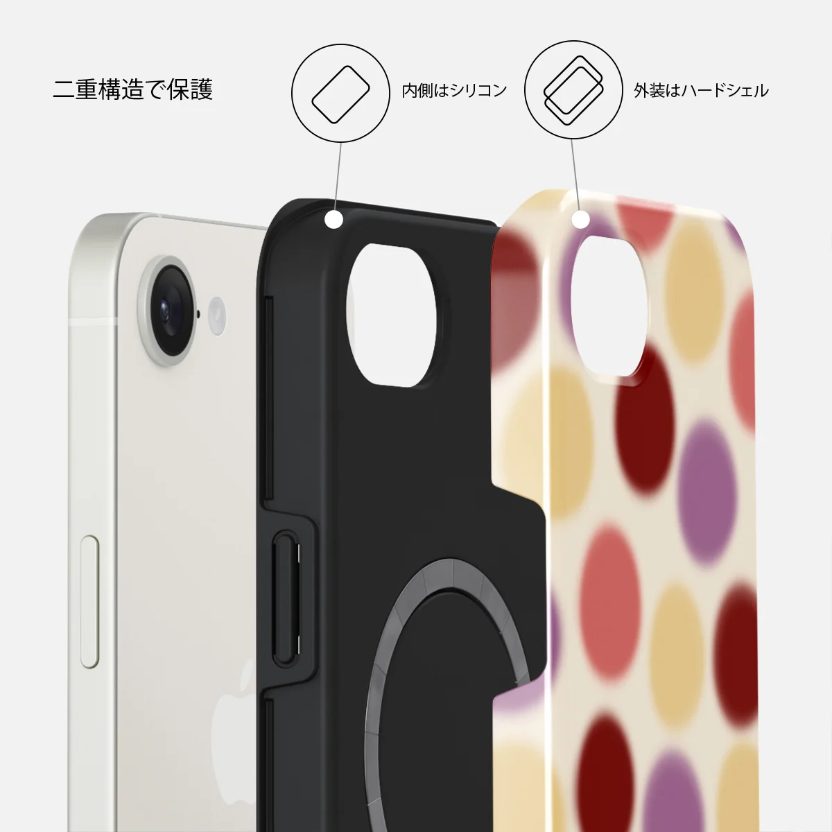Double Trouble - iPhone 17e ケース