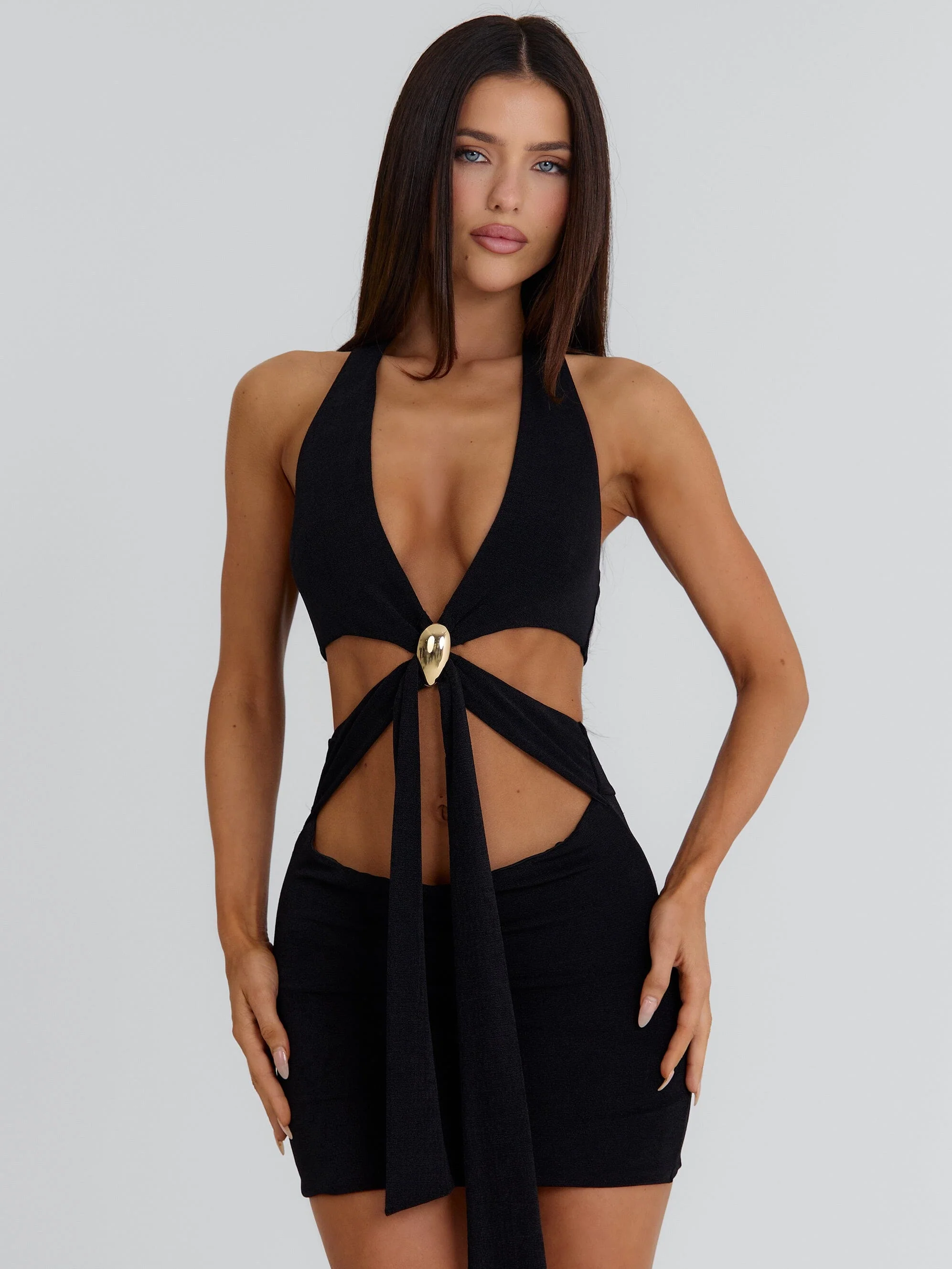 MARCI MINI DRESS BLACK