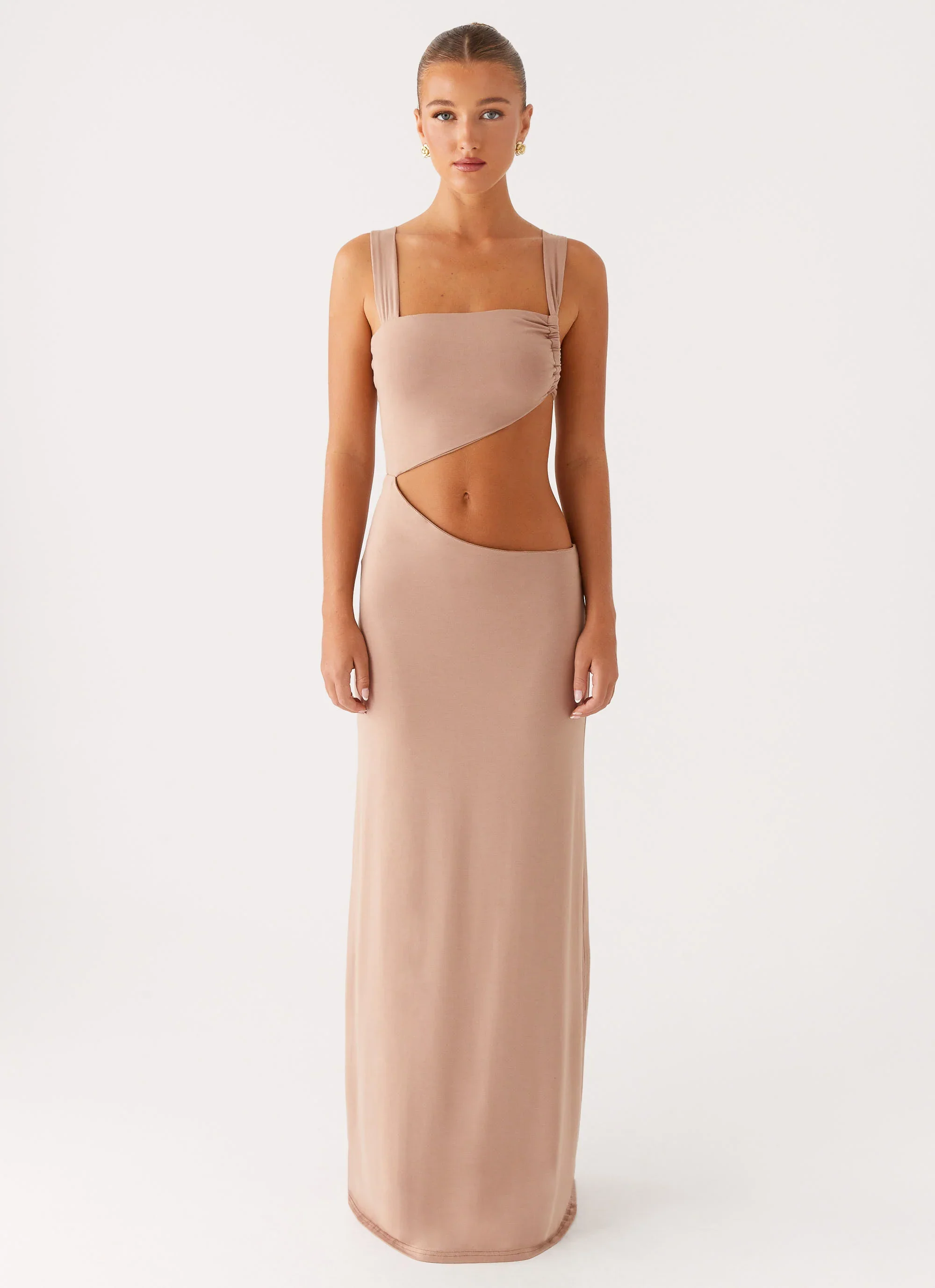 Kika Maxi Dress - Beige