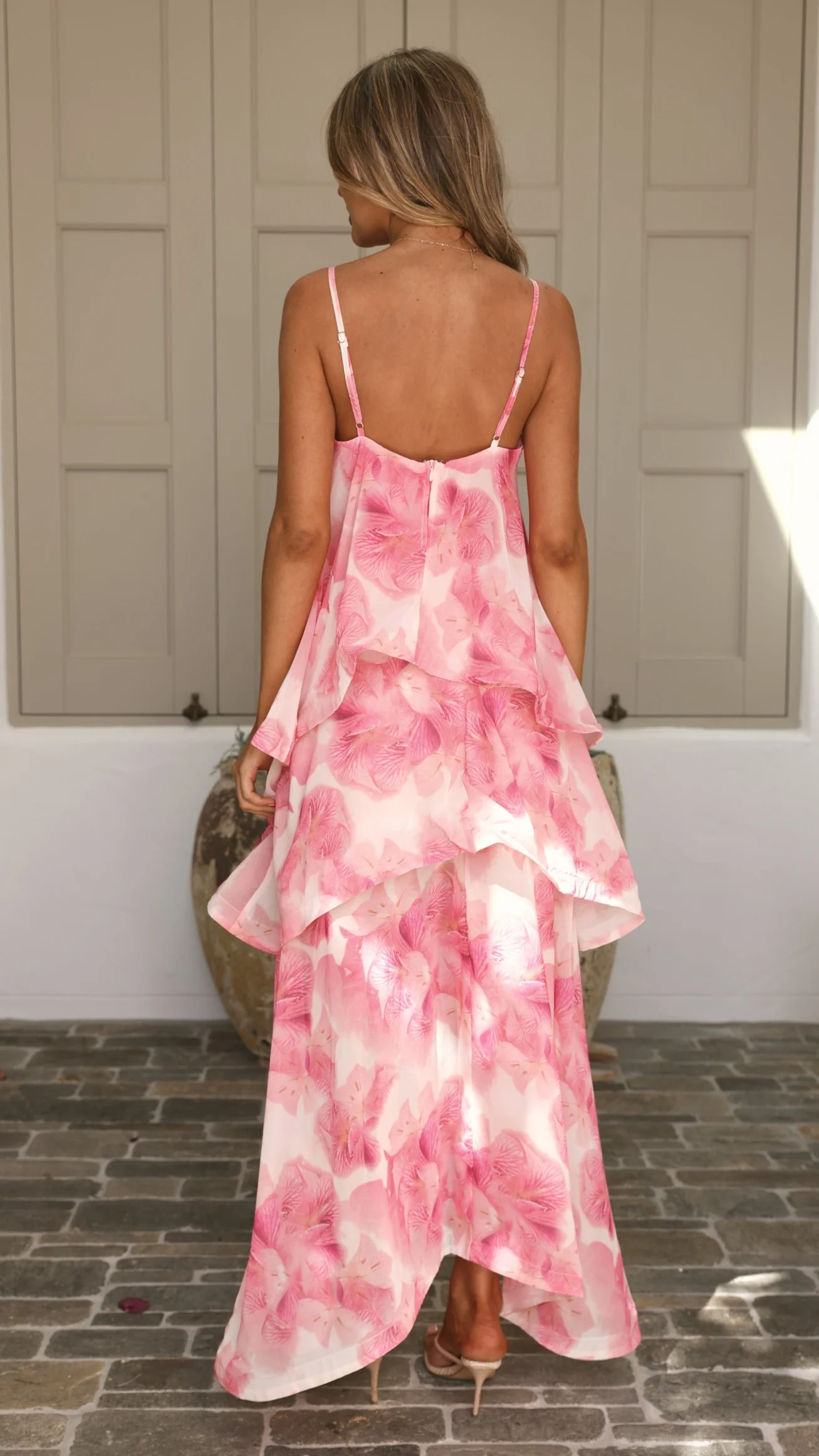 Oaklee Maxi Dress - Pink Floral