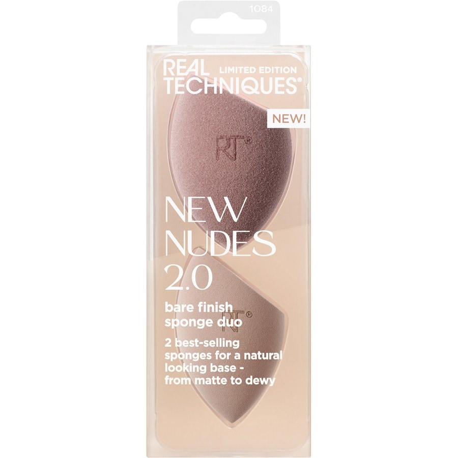 Real Techniques Sponge Sets New Nudes 2.0 Bare Finish Sponge Duo