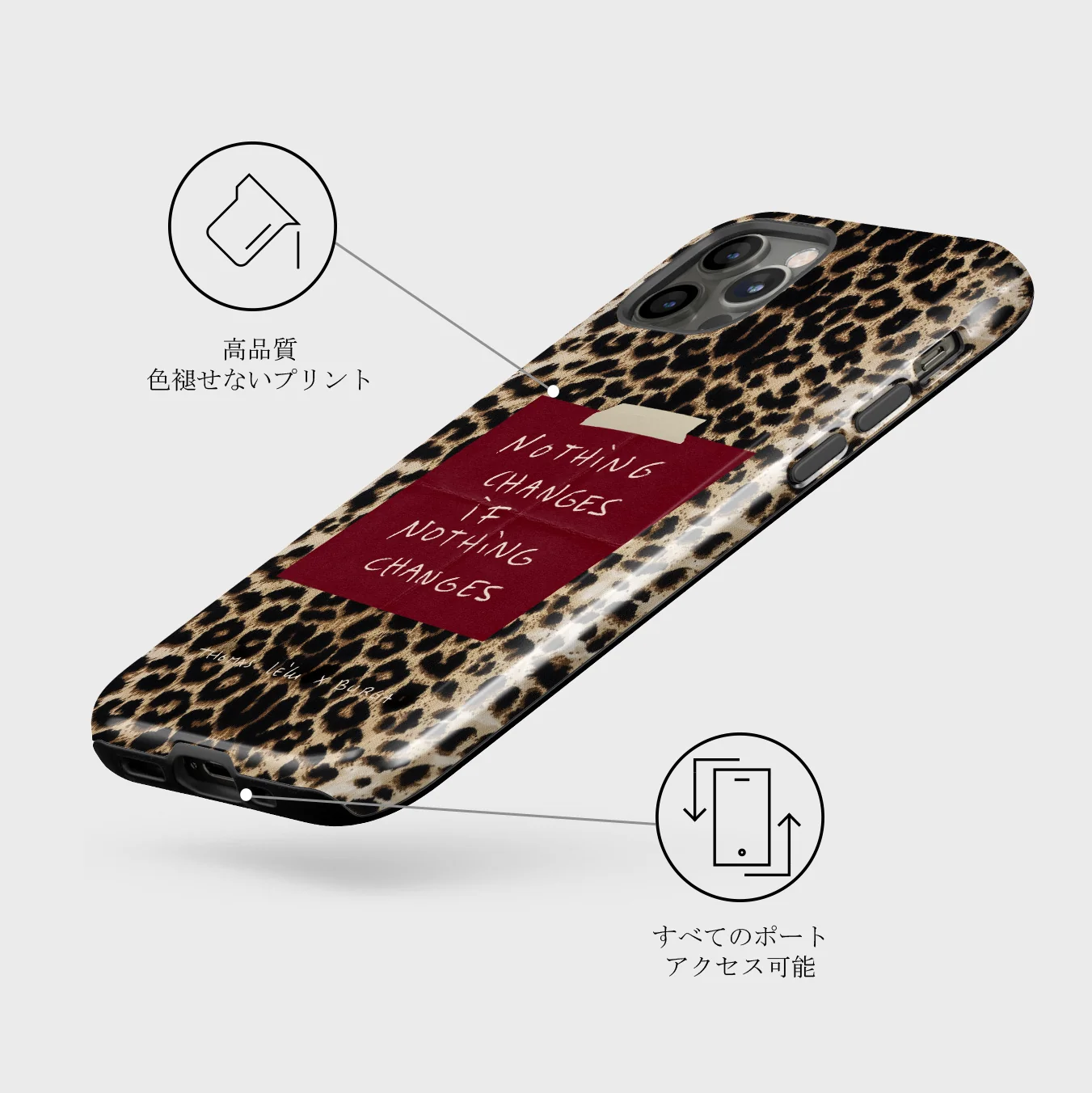Nothing Changes - iPhone 12 Pro ケース