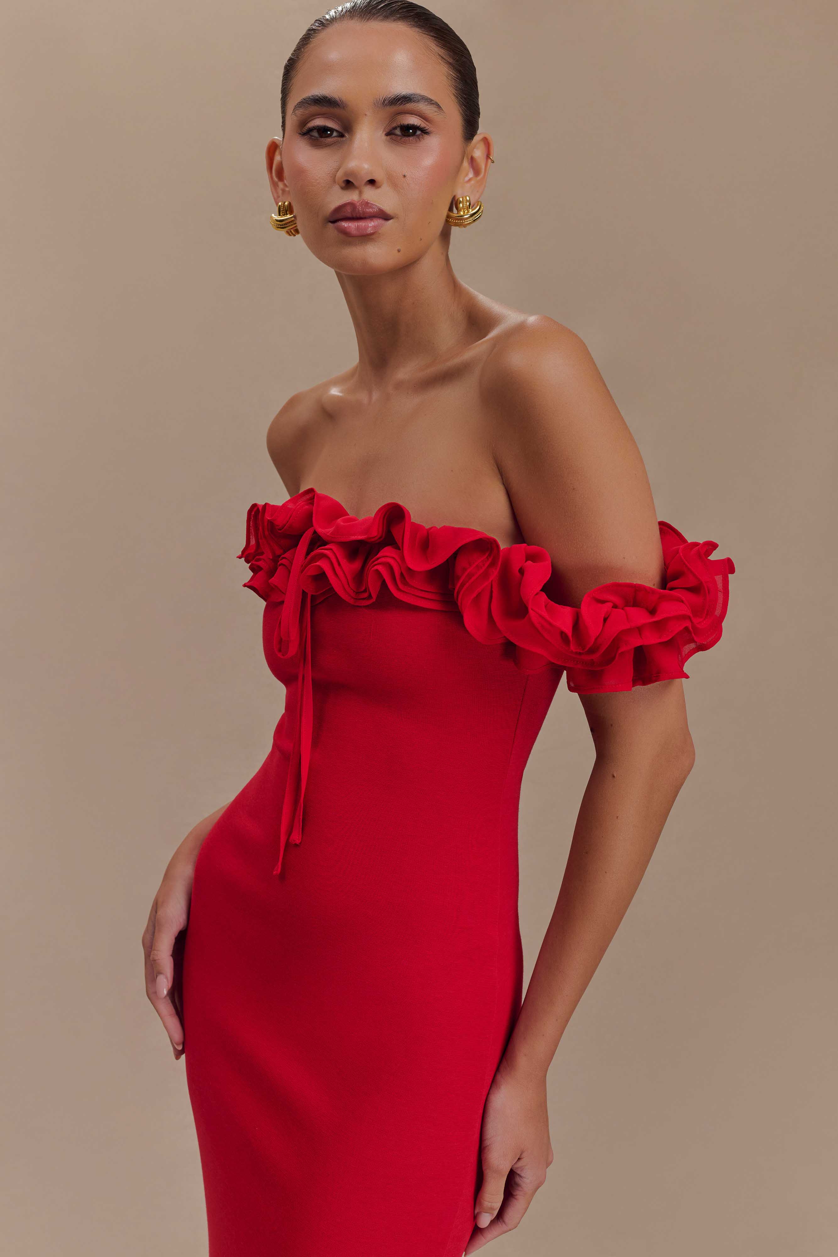 Nova-Ruffle-Off-Shoulder-Maxi-Dress-Ruby