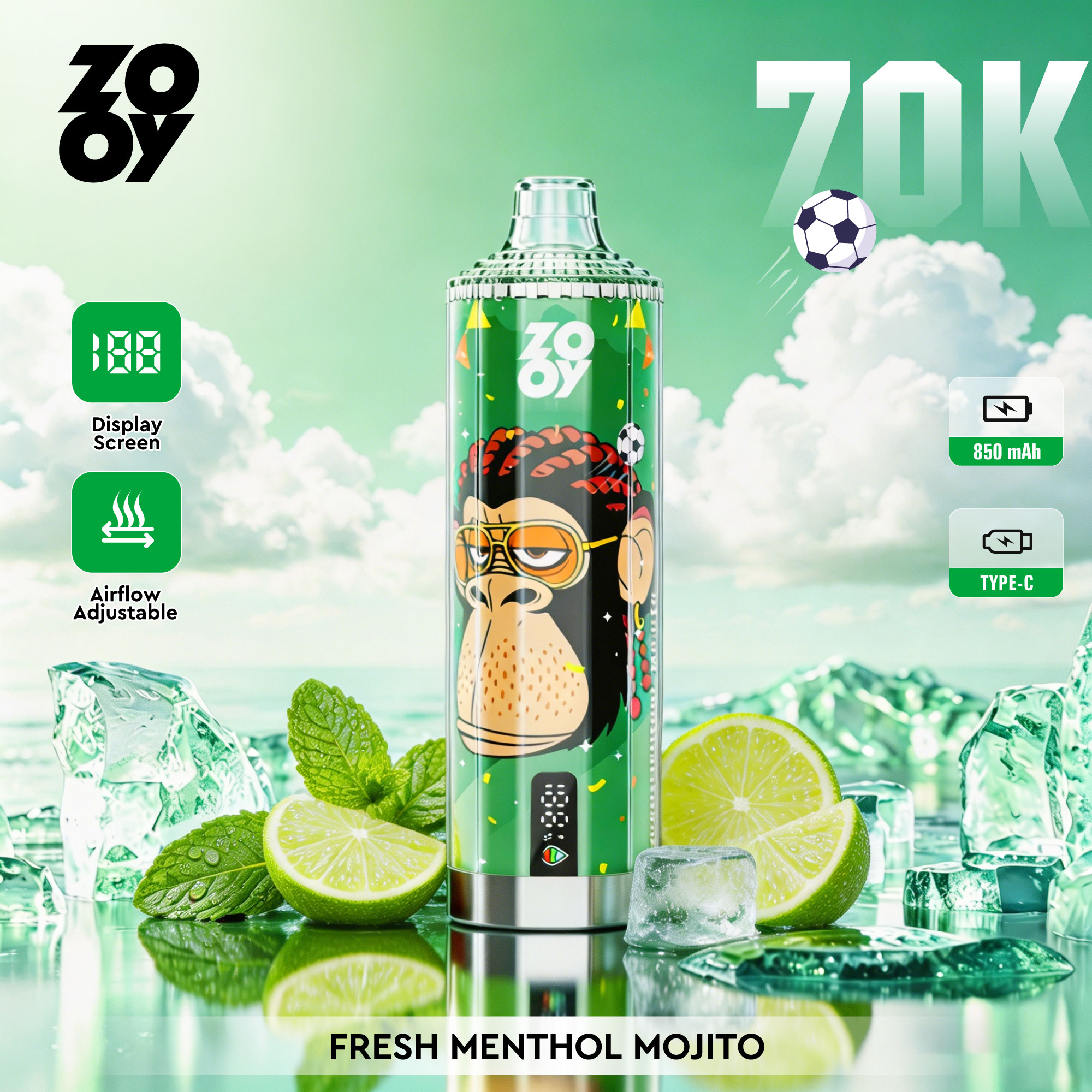 ZOOY Crystal 70k MTL