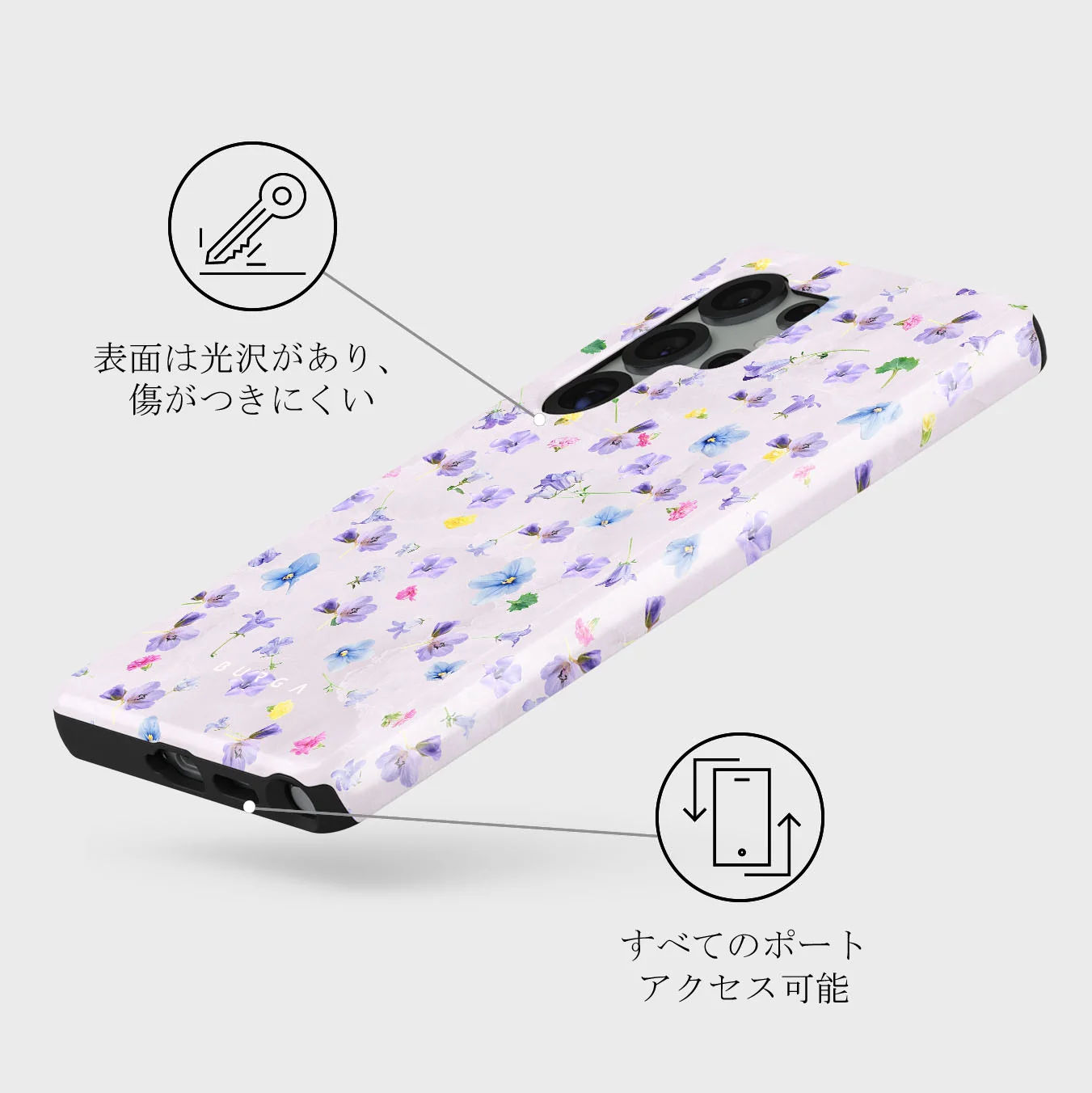 Wildflower - Samsung Galaxy S25 Ultra ケース