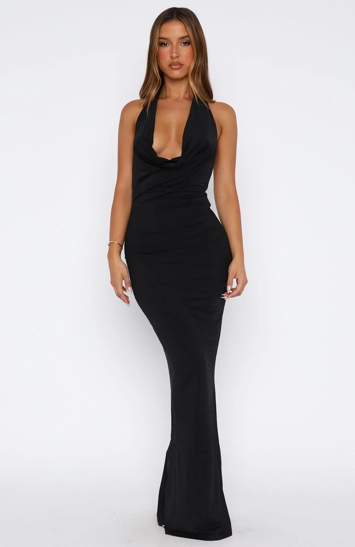 Vacation Time Maxi Dress Black