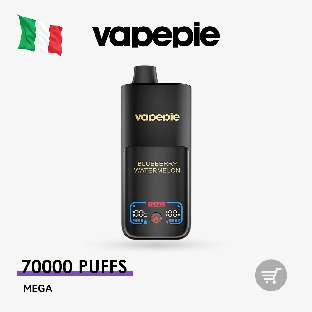 VAPEPIE Mega 70000 zaciągnięć – ogromne chmury pary i wyjątkowa wydajność
