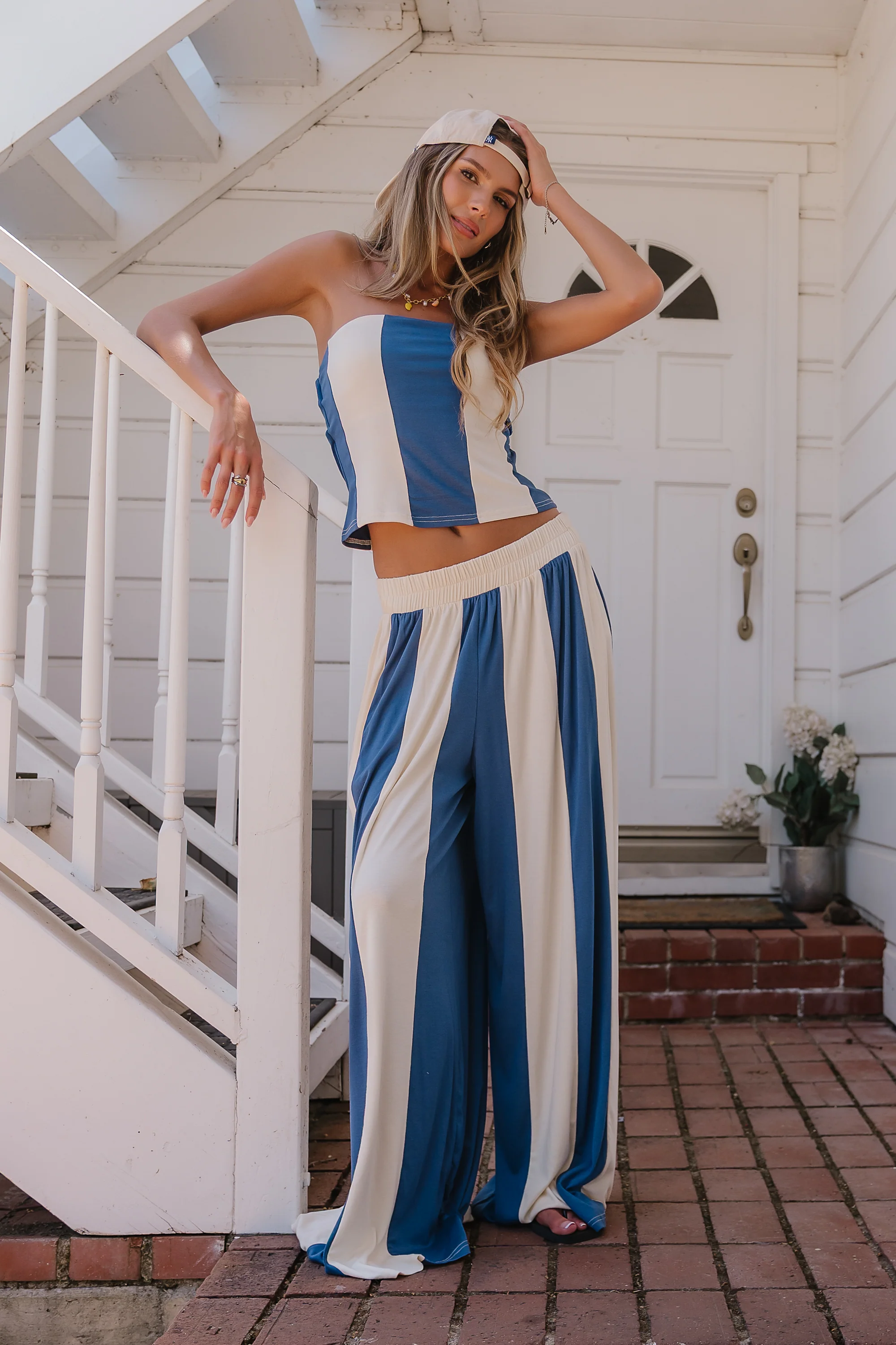 Harley Striped Baggy Pants - FINAL SALE