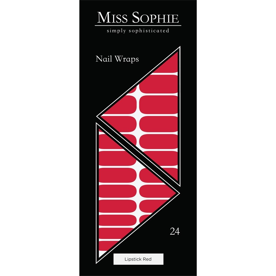Miss Sophie Folie do paznokci Lipstick Red Folie do paznokci