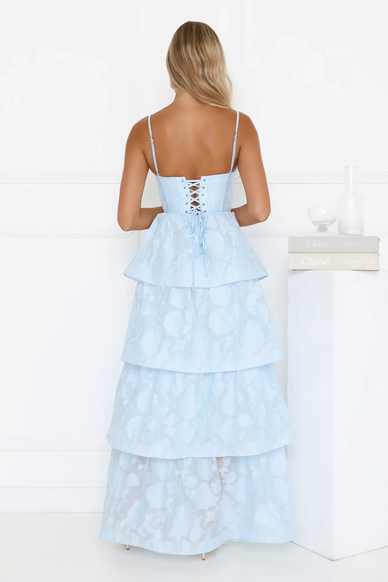 Elevated Desire Maxi Dress Blue - luluinthesky