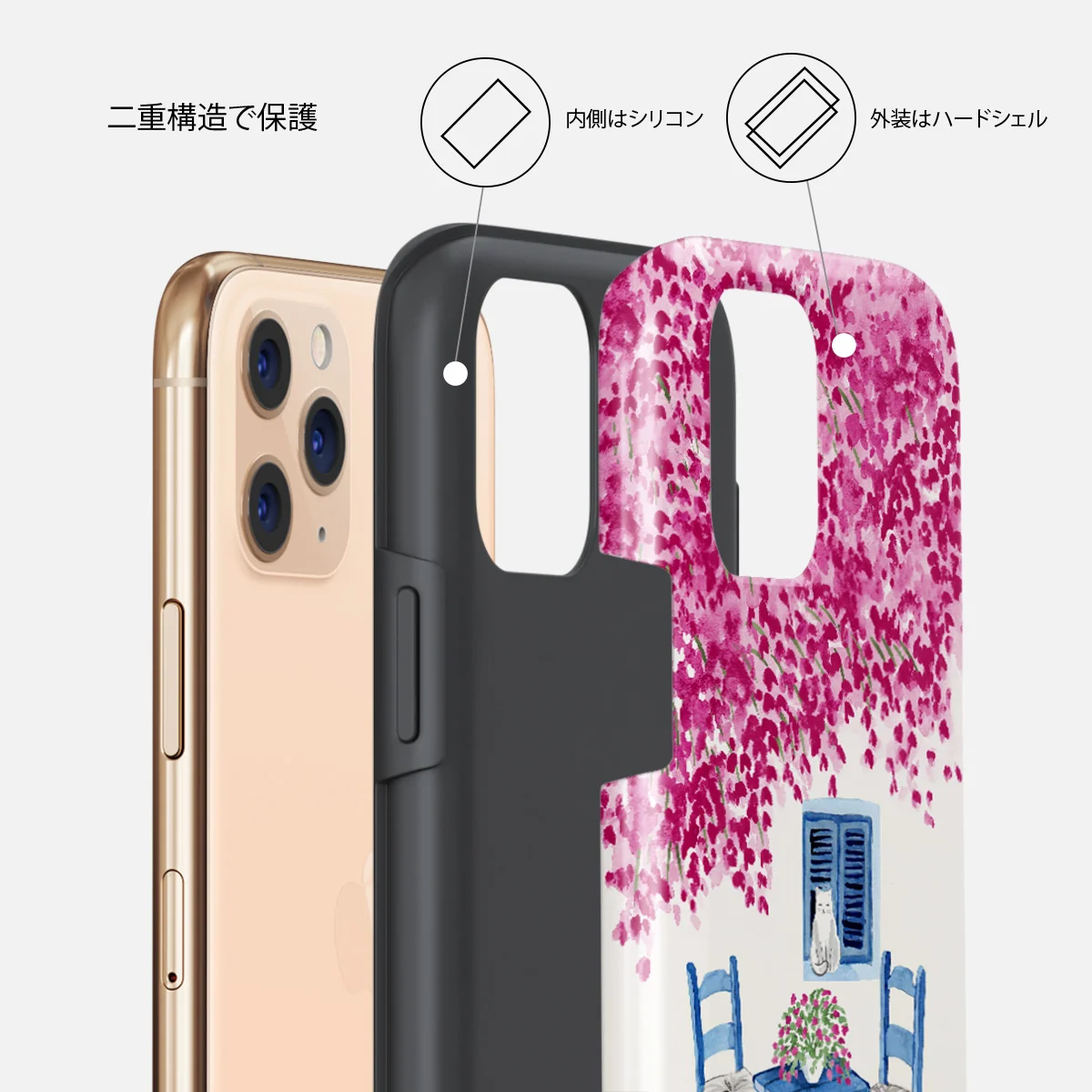 Milos - iPhone 11 Pro ケース