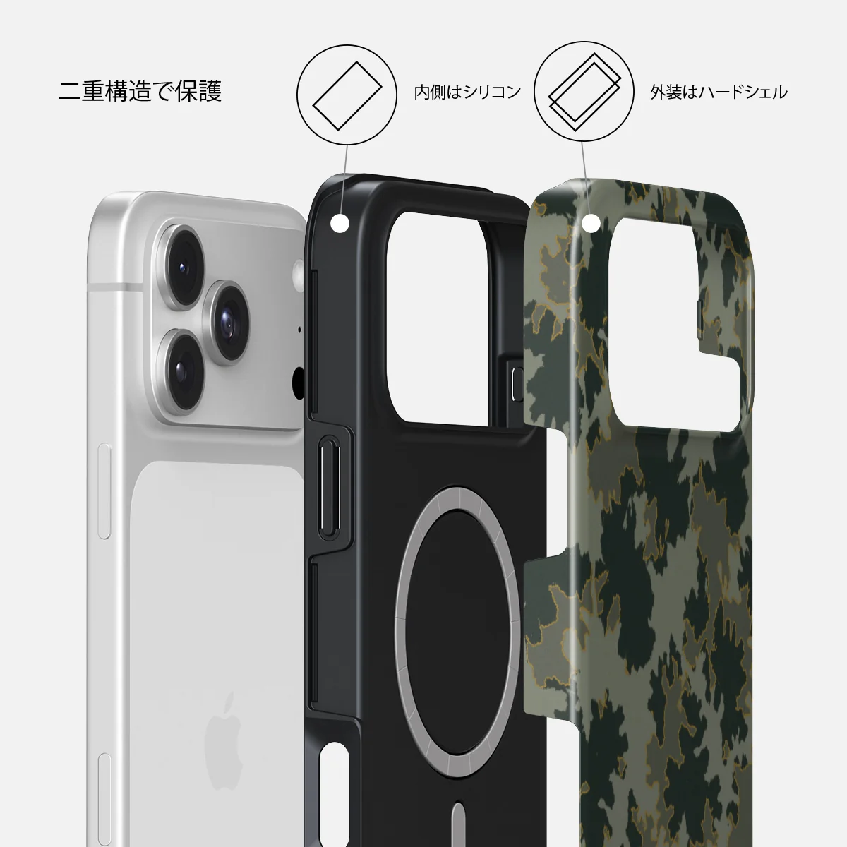 Moss - iPhone 18 Pro ケース