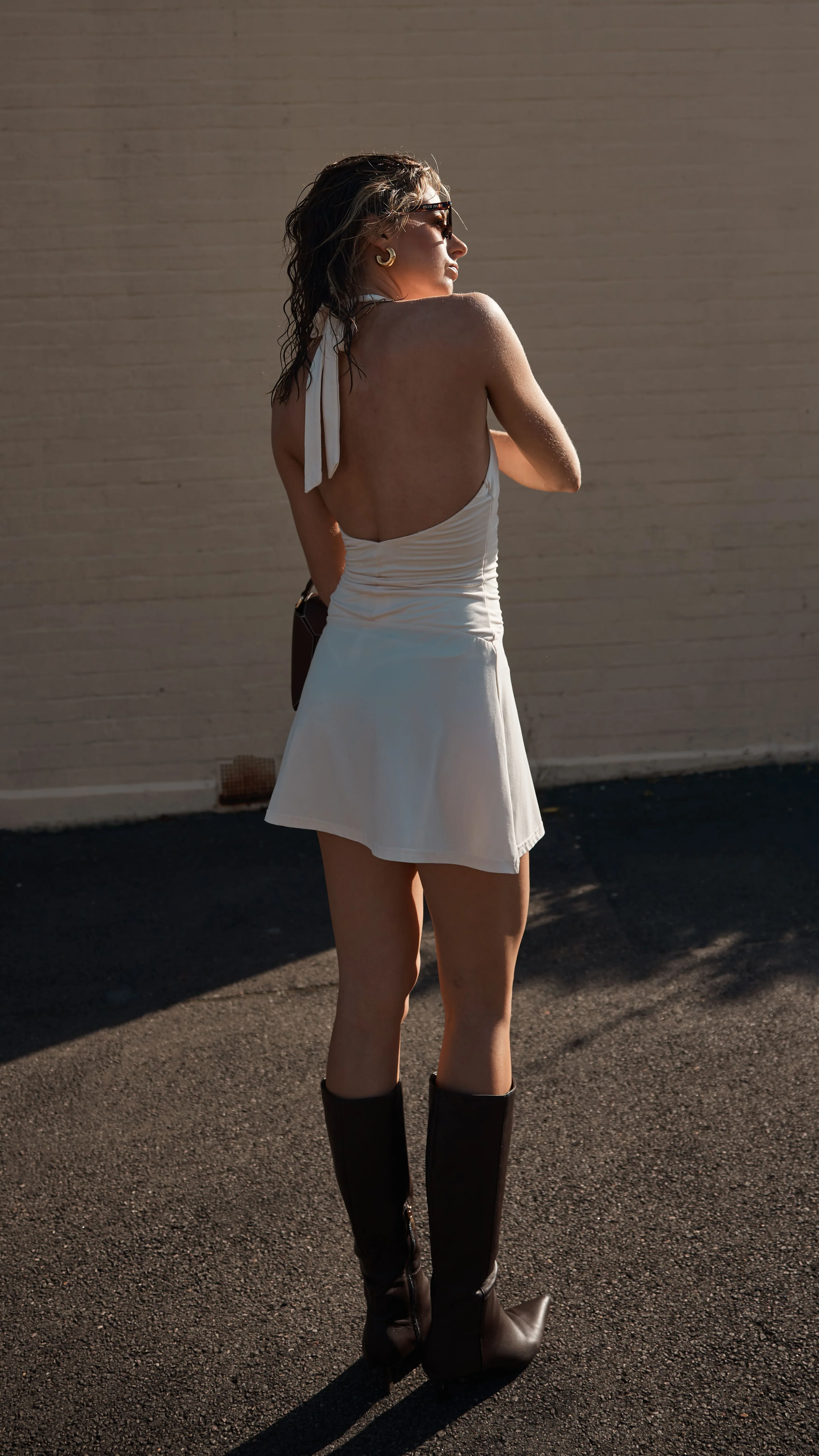 Milla Mini Dress - Cream