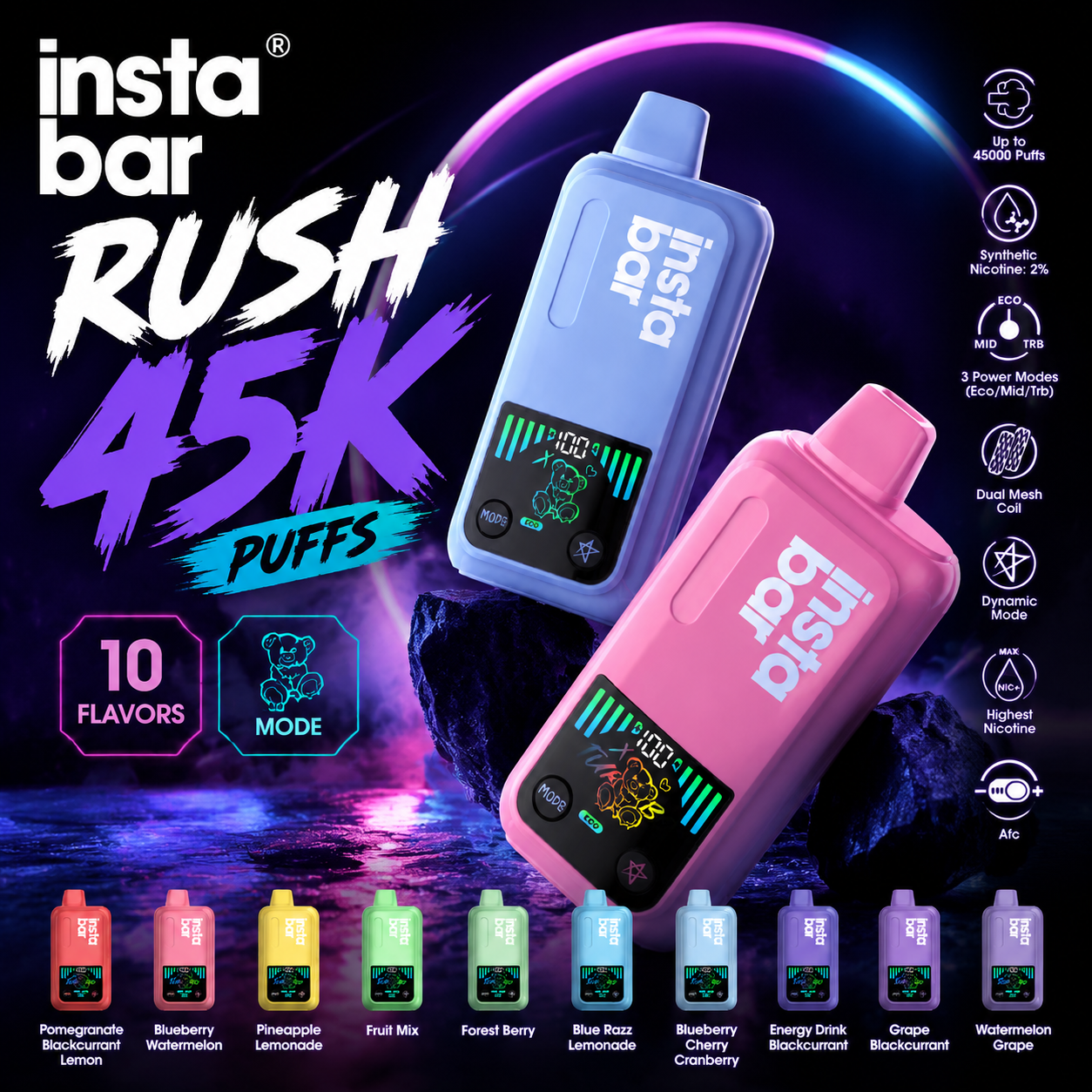 Instabar Rush 45K