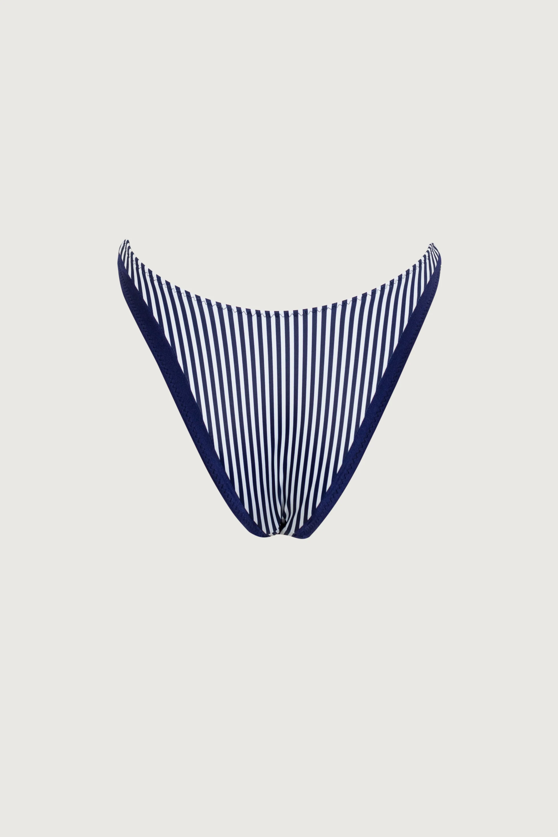 90s Bottom (Navy Pinstripe/Navy) - luluinthesky