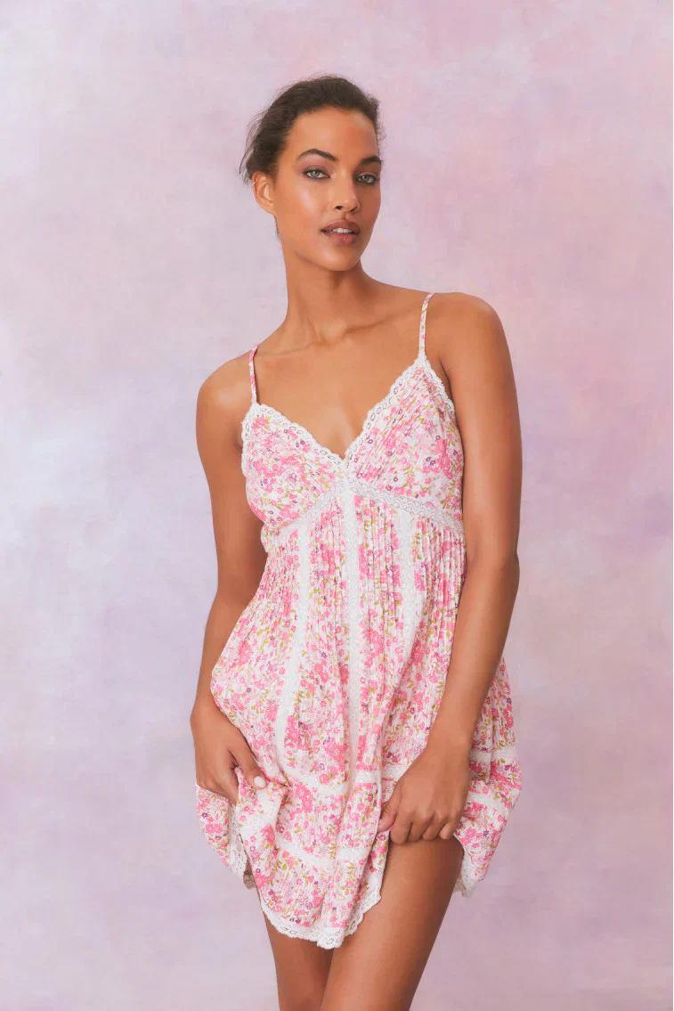 Docila Cotton Mini Dress - luluinthesky