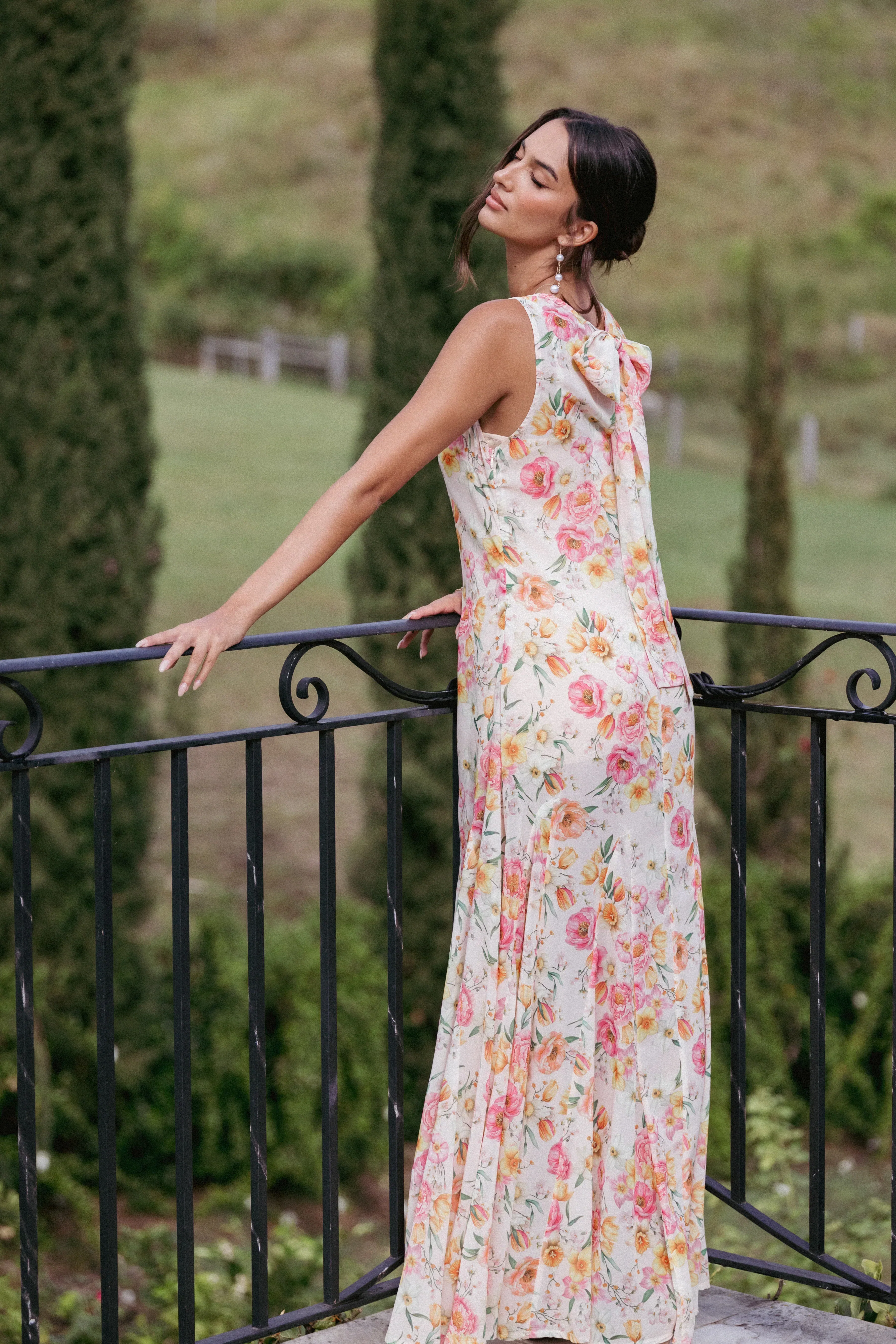 Keani Maxi Dress - Peony - luluinthesky