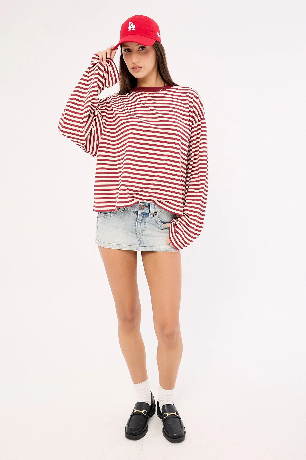 Abrand 00 Denim Mini Skirt Aimee