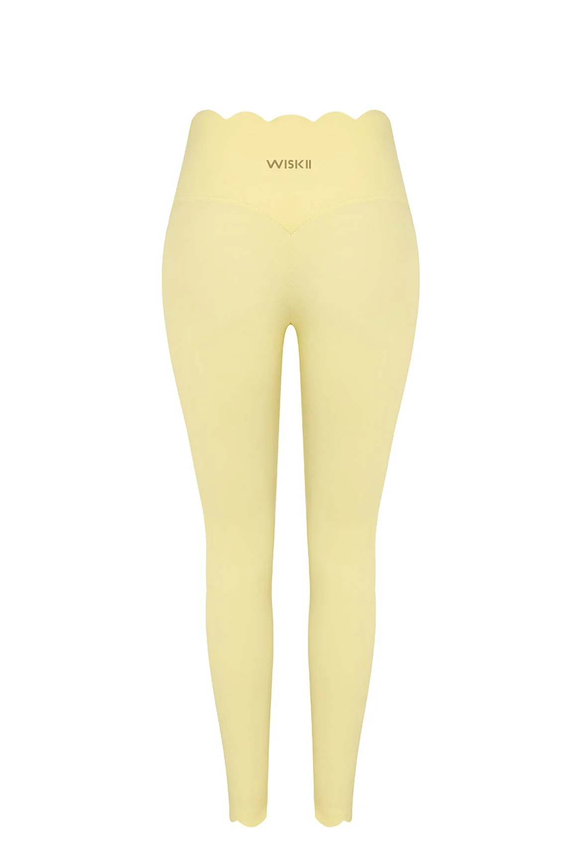 High-Waist Scallop Scrunch Legging
