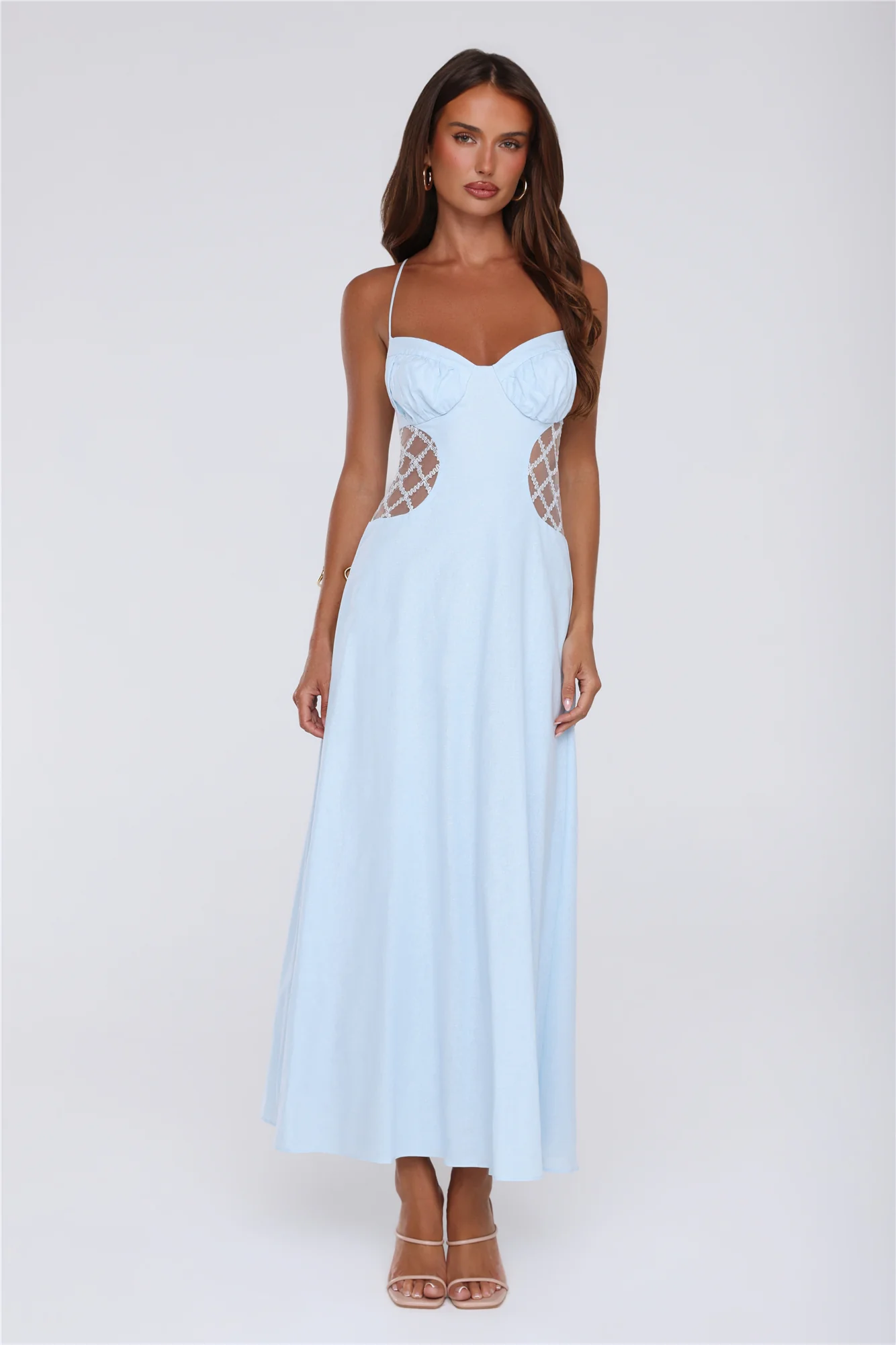Sway Bloom Maxi Dress Blue