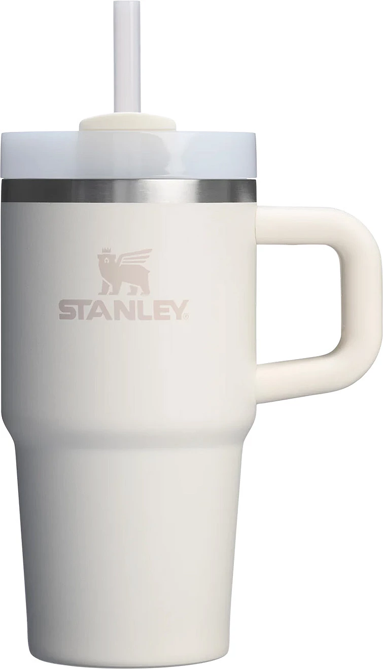 Stanley 20 oz. Quencher H2.0 FlowState Tumbler with Handle - Cream