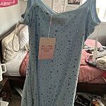 HELLO MOLLY Extra Diamonds Mesh Mini Dress White - luluinthesky