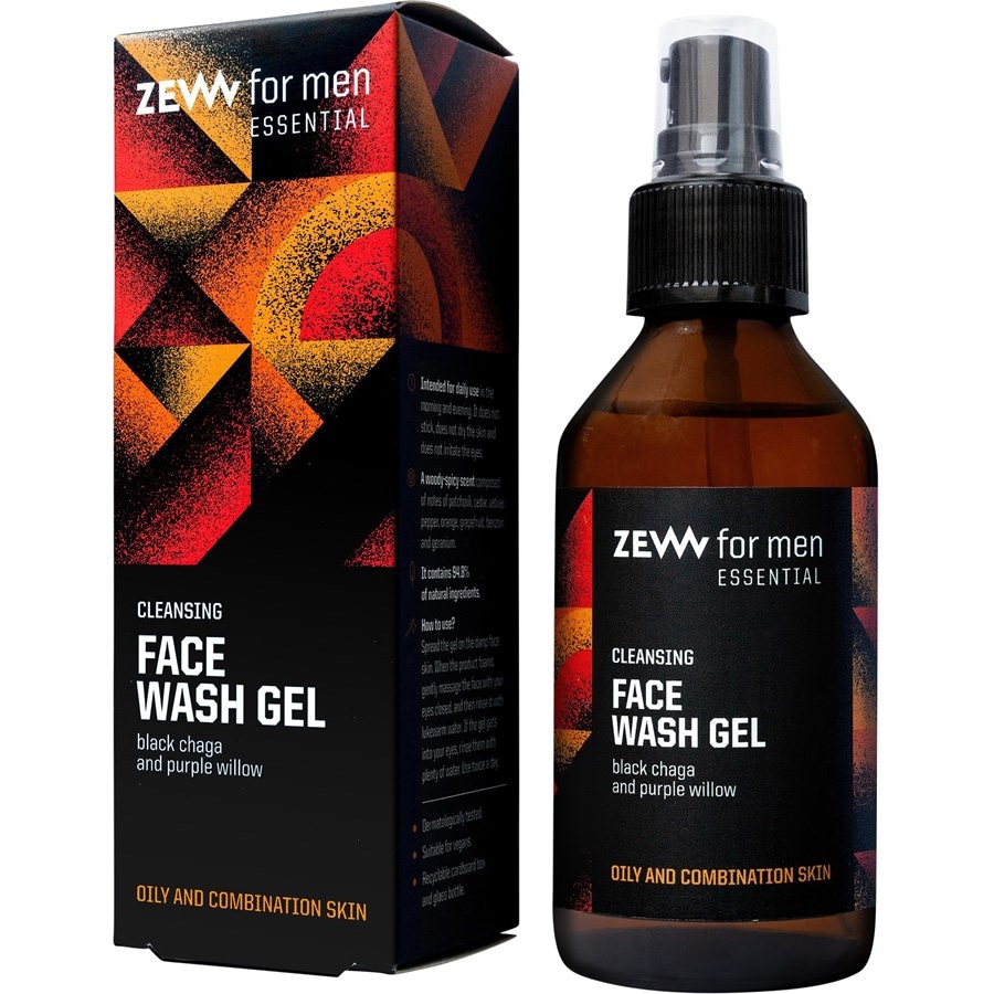 ZEW for men Pielęgnacja twarzy Oczyszczający żel do mycia twarzy