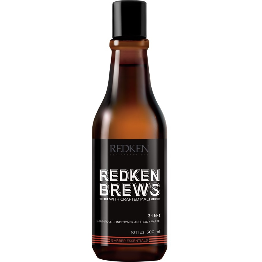 Redken Brews 3-in-1 Shampoo, Conditioner and Body Wash