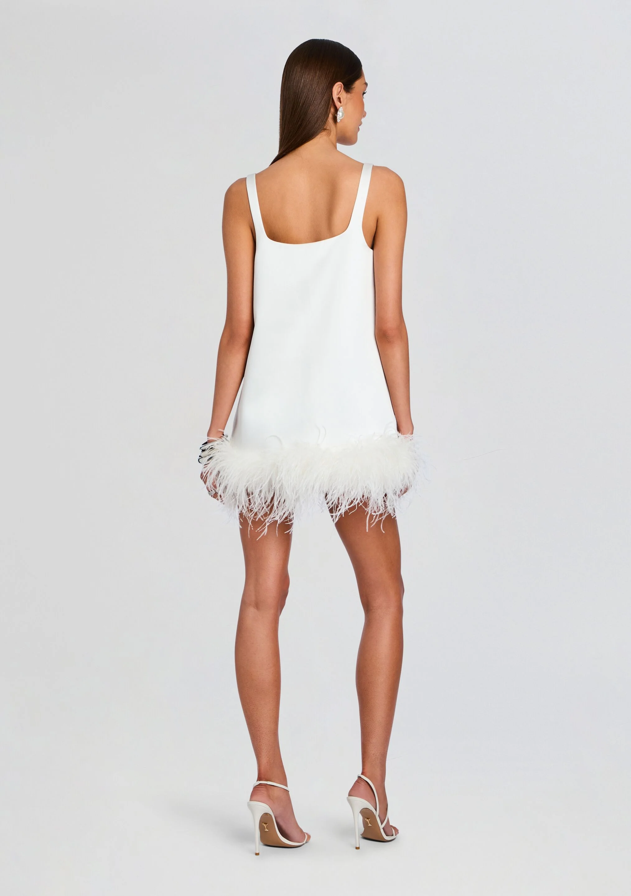 Ragna Feather Dress - luluinthesky