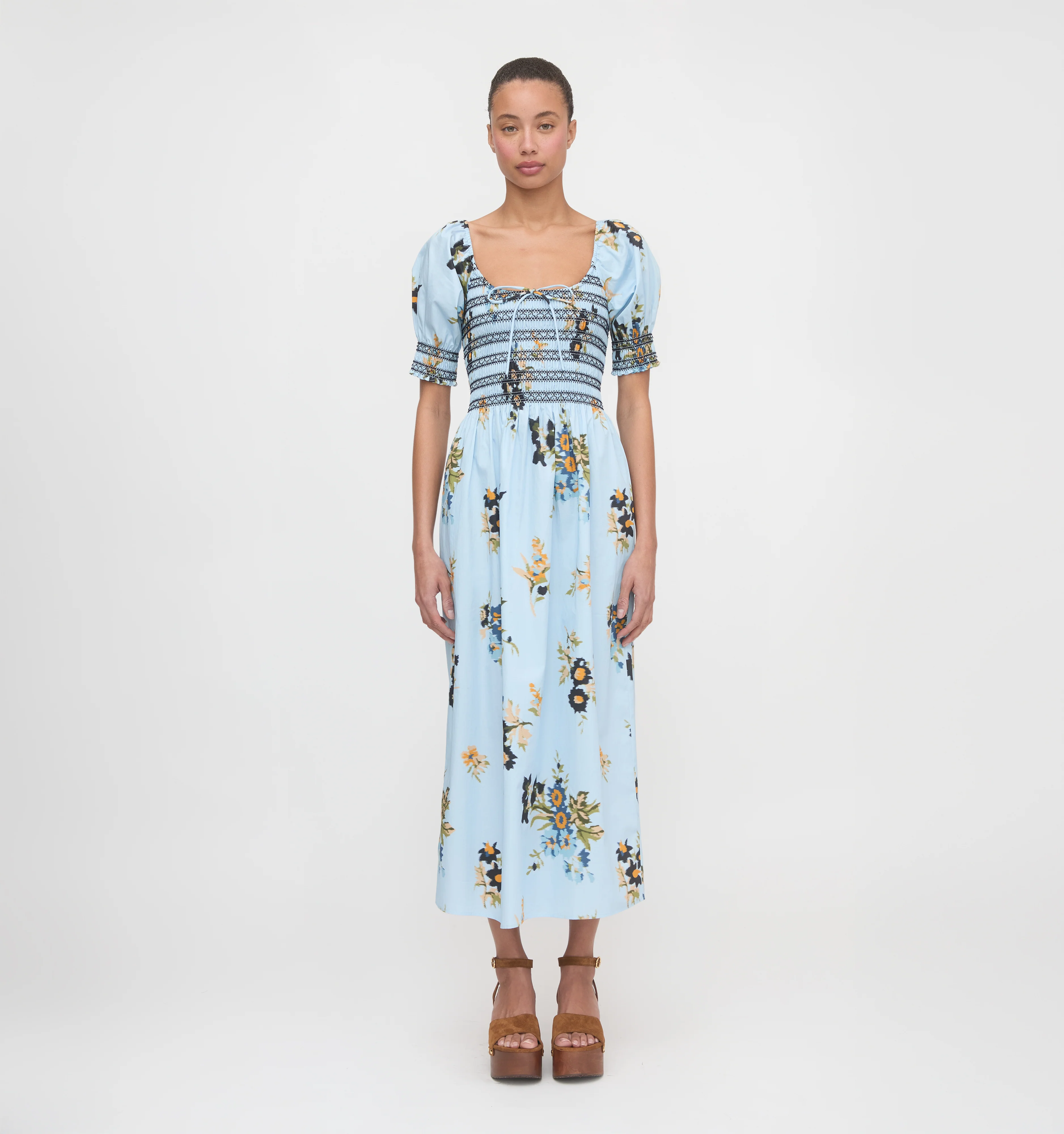 The Madeline Nap Dress - Sloane Floral