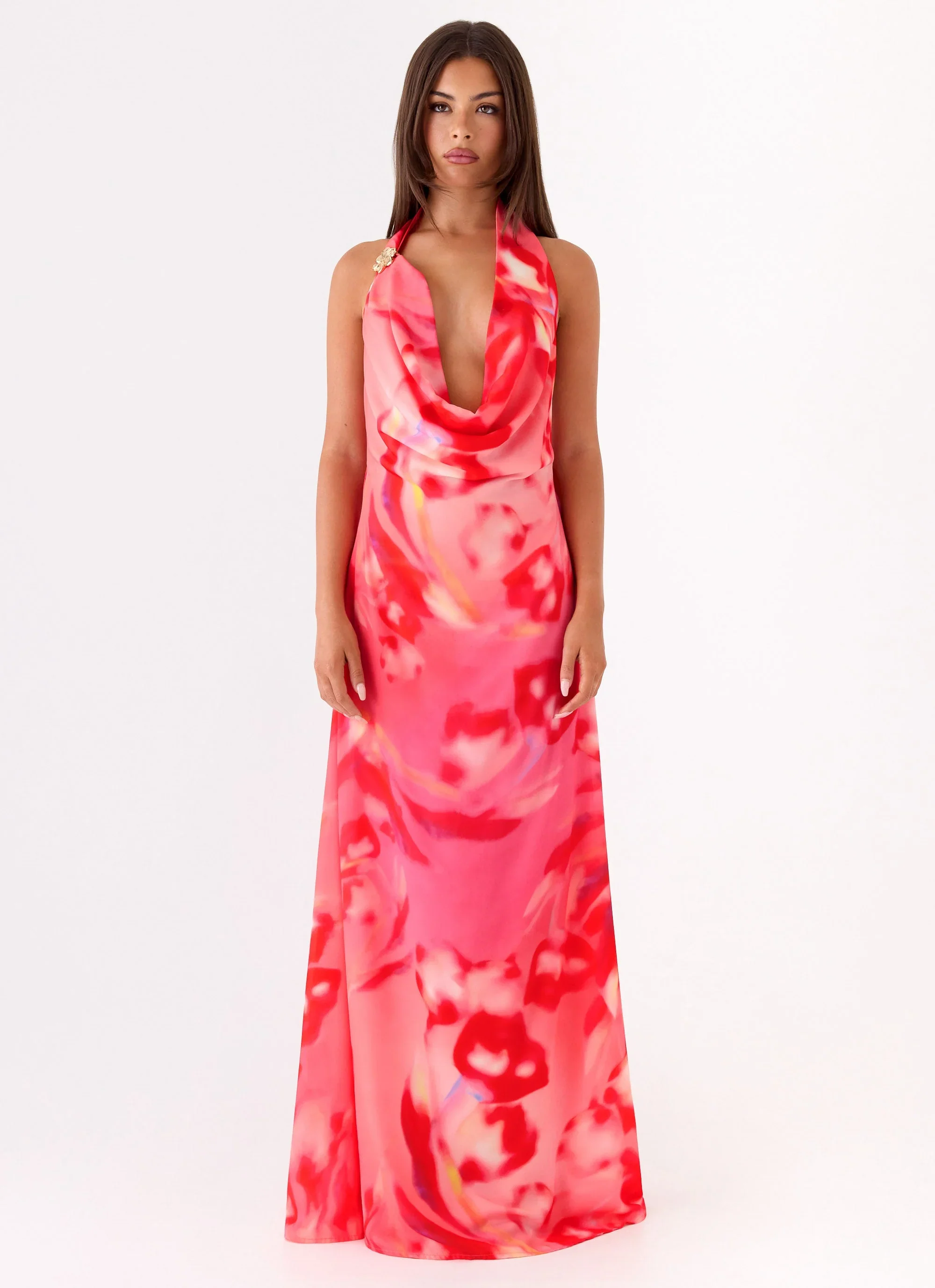Lalia Maxi Dress - Sun Blushed Bloom