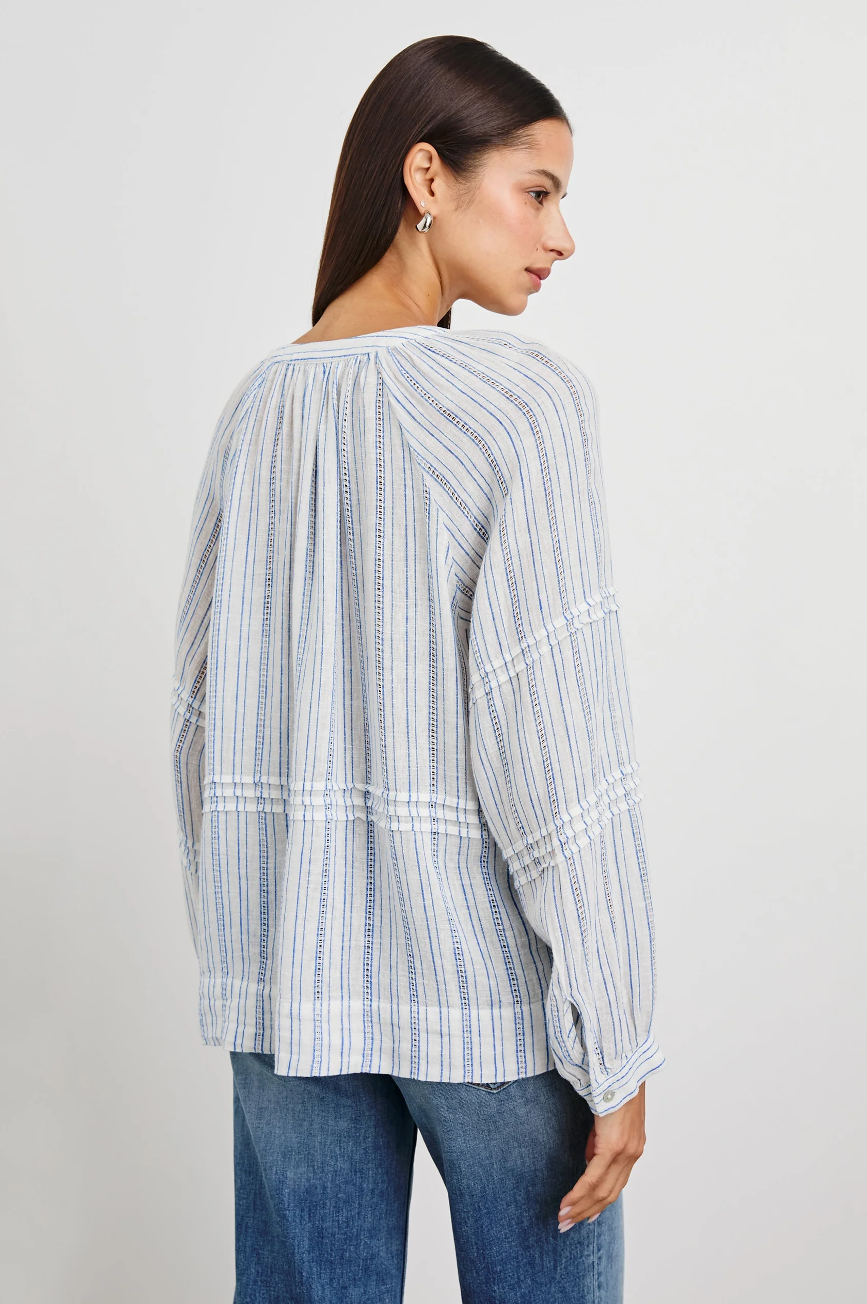 Frances top Sonoma Stripe