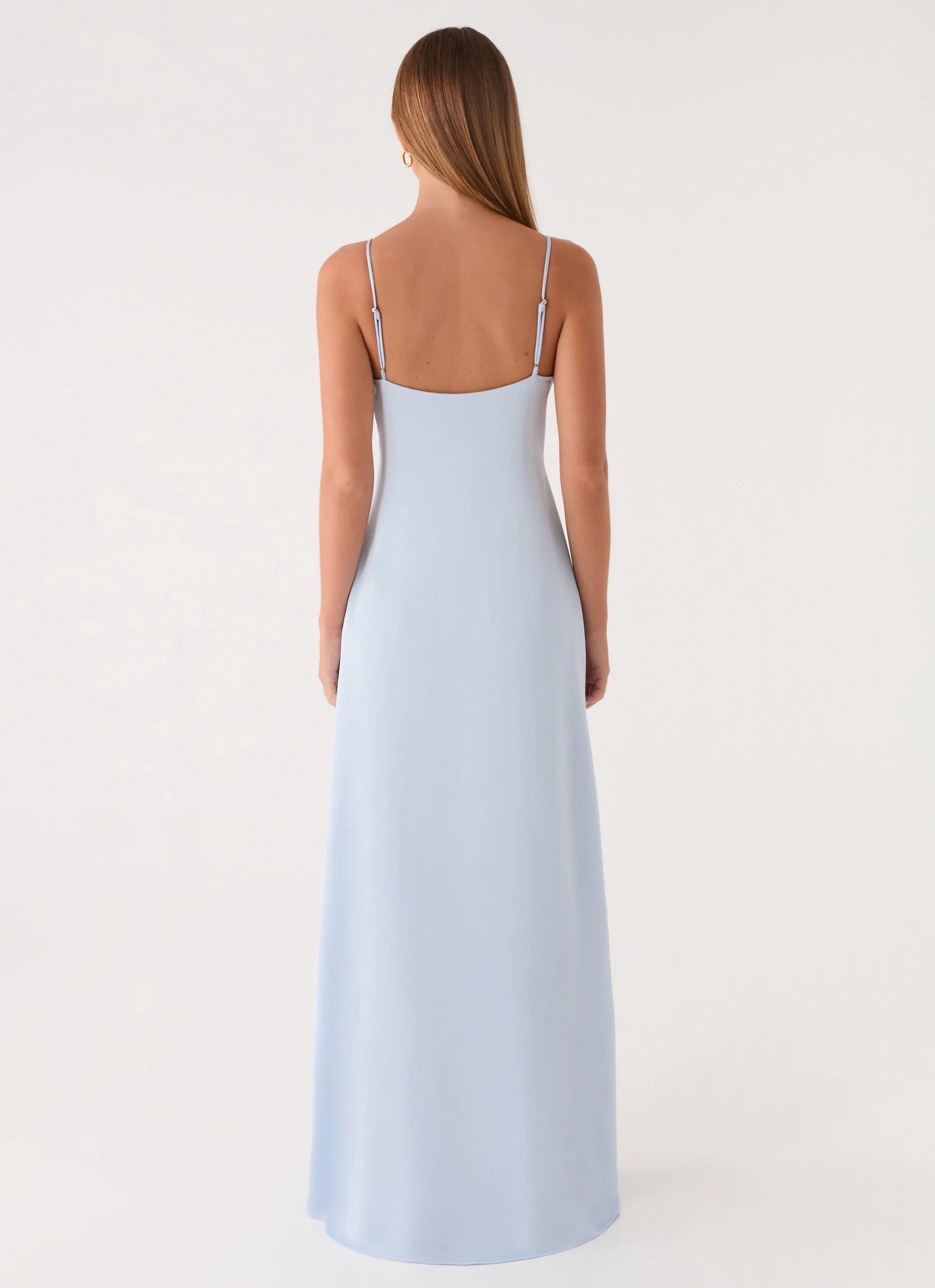 Sunniva Maxi Dress - Blue - luluinthesky