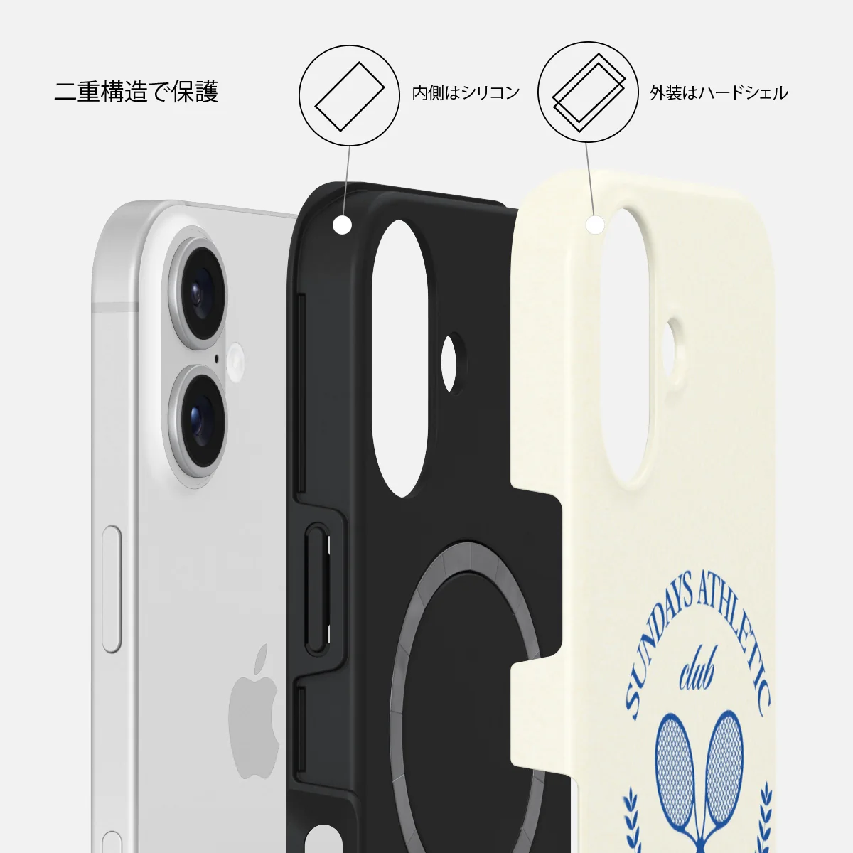Leisure Club - iPhone 16 ケース