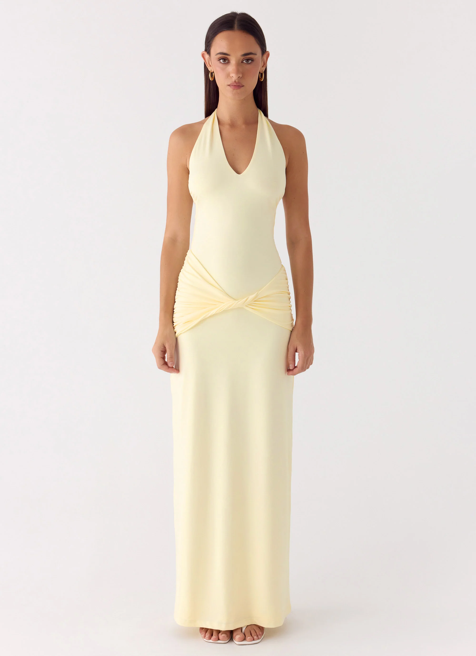 Maribelle Maxi Dress - Lemon